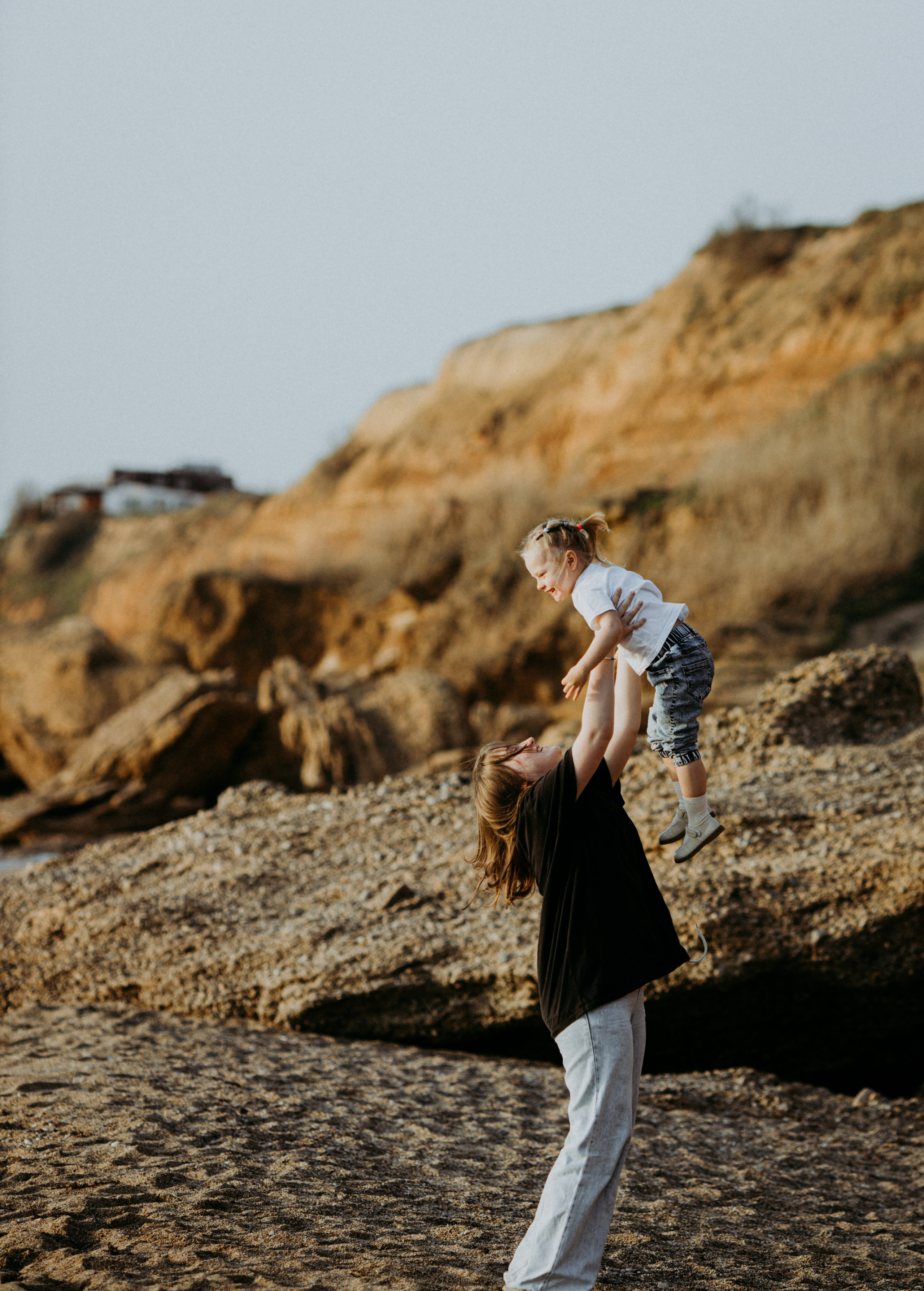 На море. Фотограф новорожденных и семей с детьми Севастополь