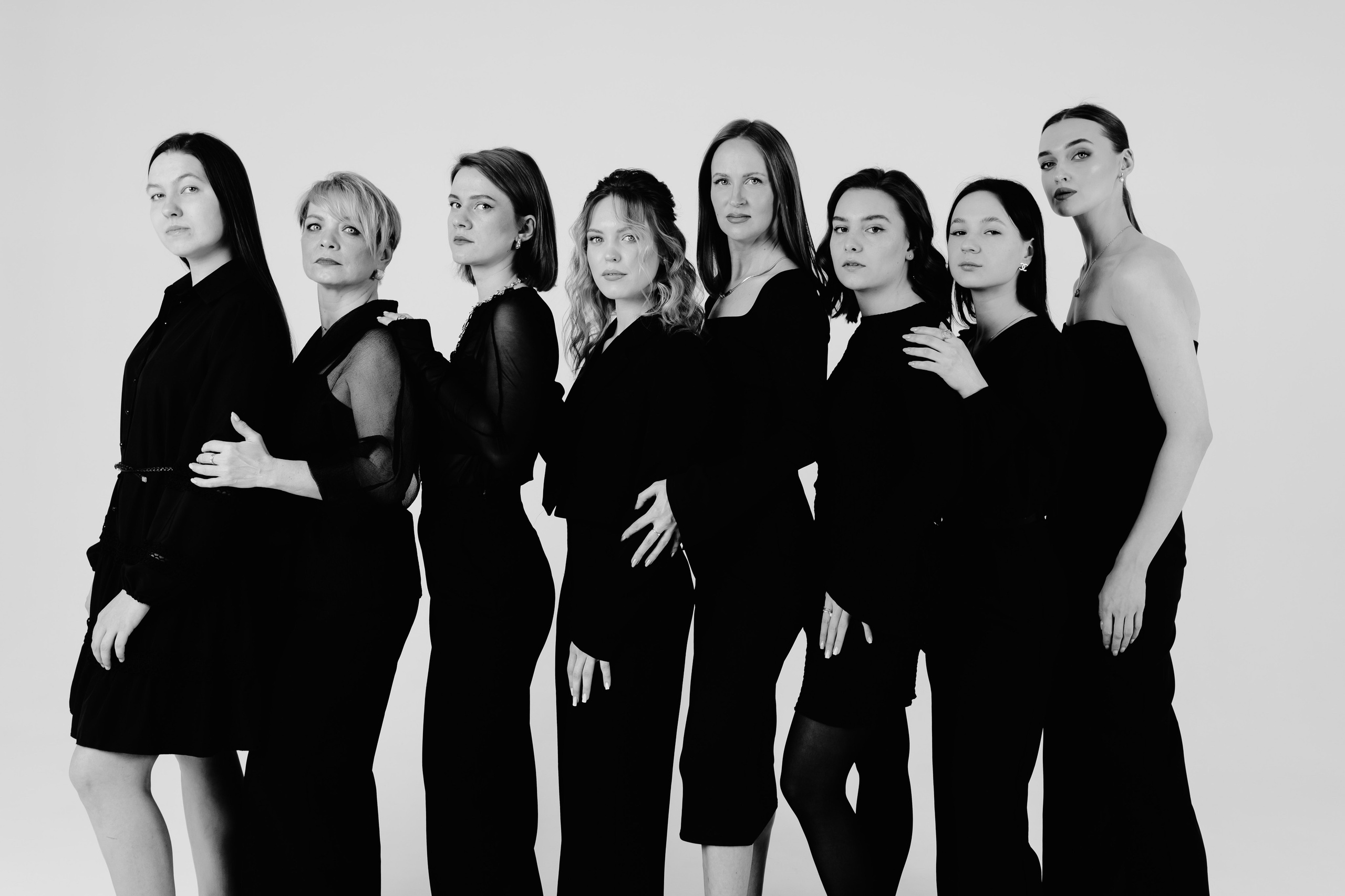 Фотоссесия коллектива Модельной школы. Фотограф в Кирове Настя Шабардина