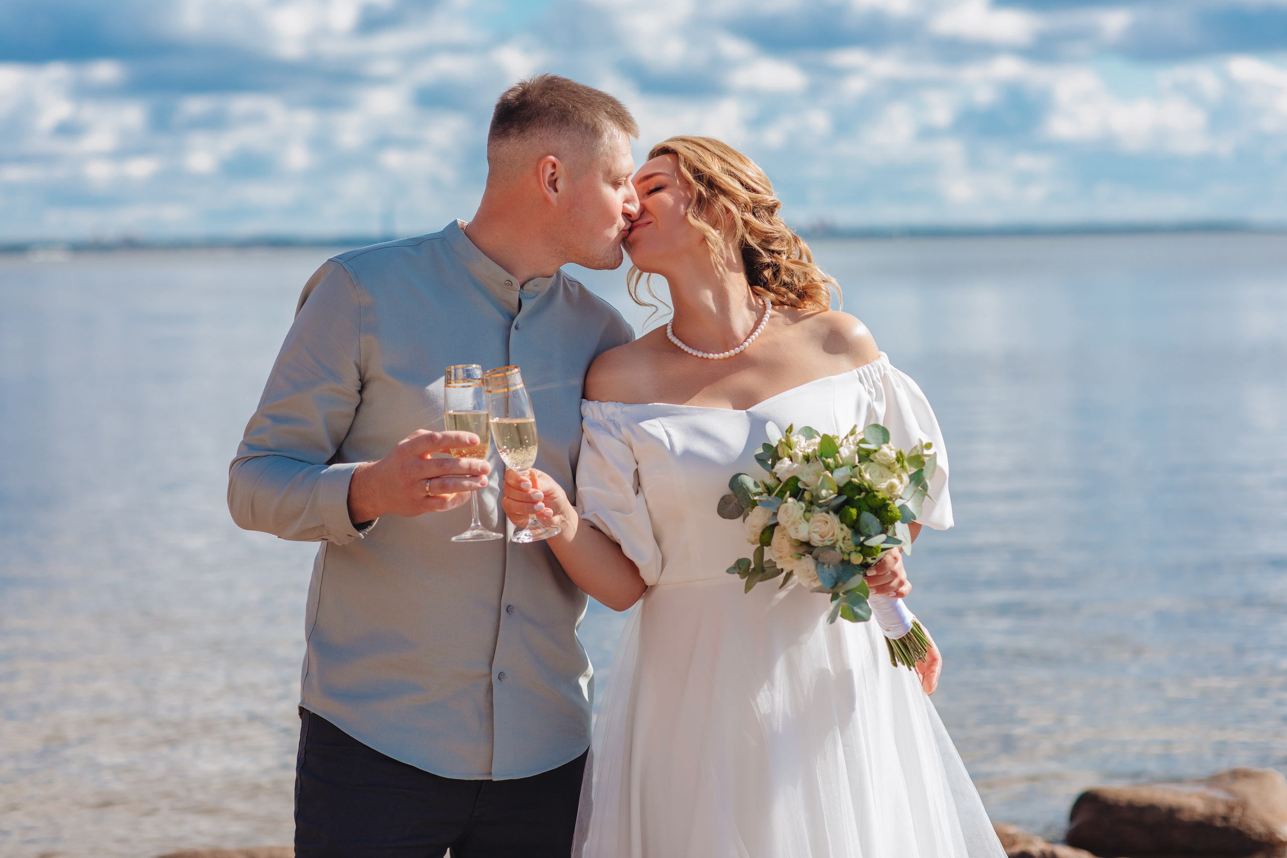 Наталья и Артем. Свадебная фотосессия в Сестрорецке. Свадебный и семейный фотограф в Санкт-Петербурге и Сестрорецке