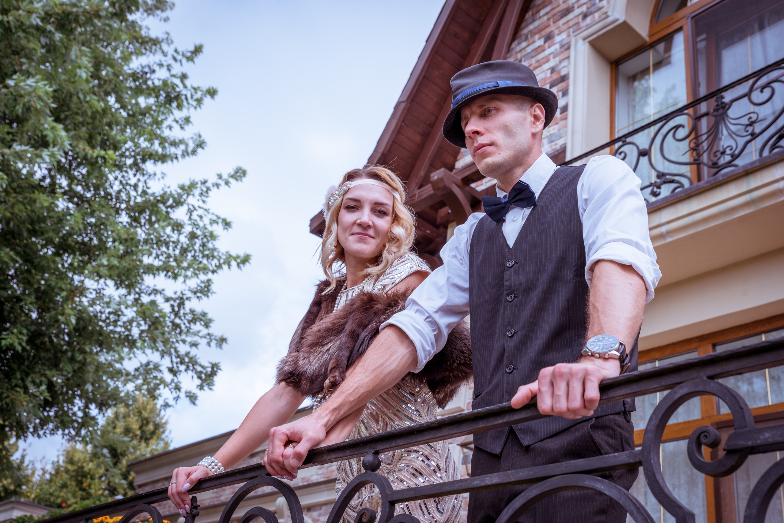 Свадьба в стиле Чикаго ретро. Дарья Нетреба Фотограф на Крещение, Венчание Псков и область