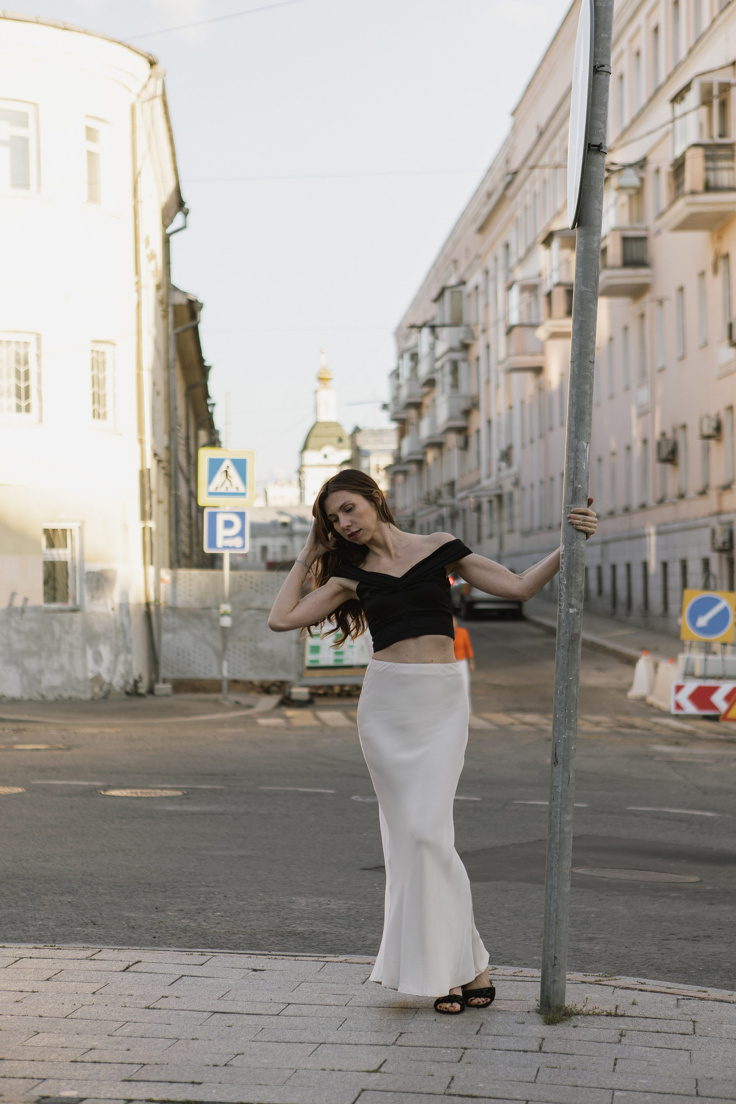 Лена. Летняя фотопрогулка. Фотограф в Москве Таша Логинова