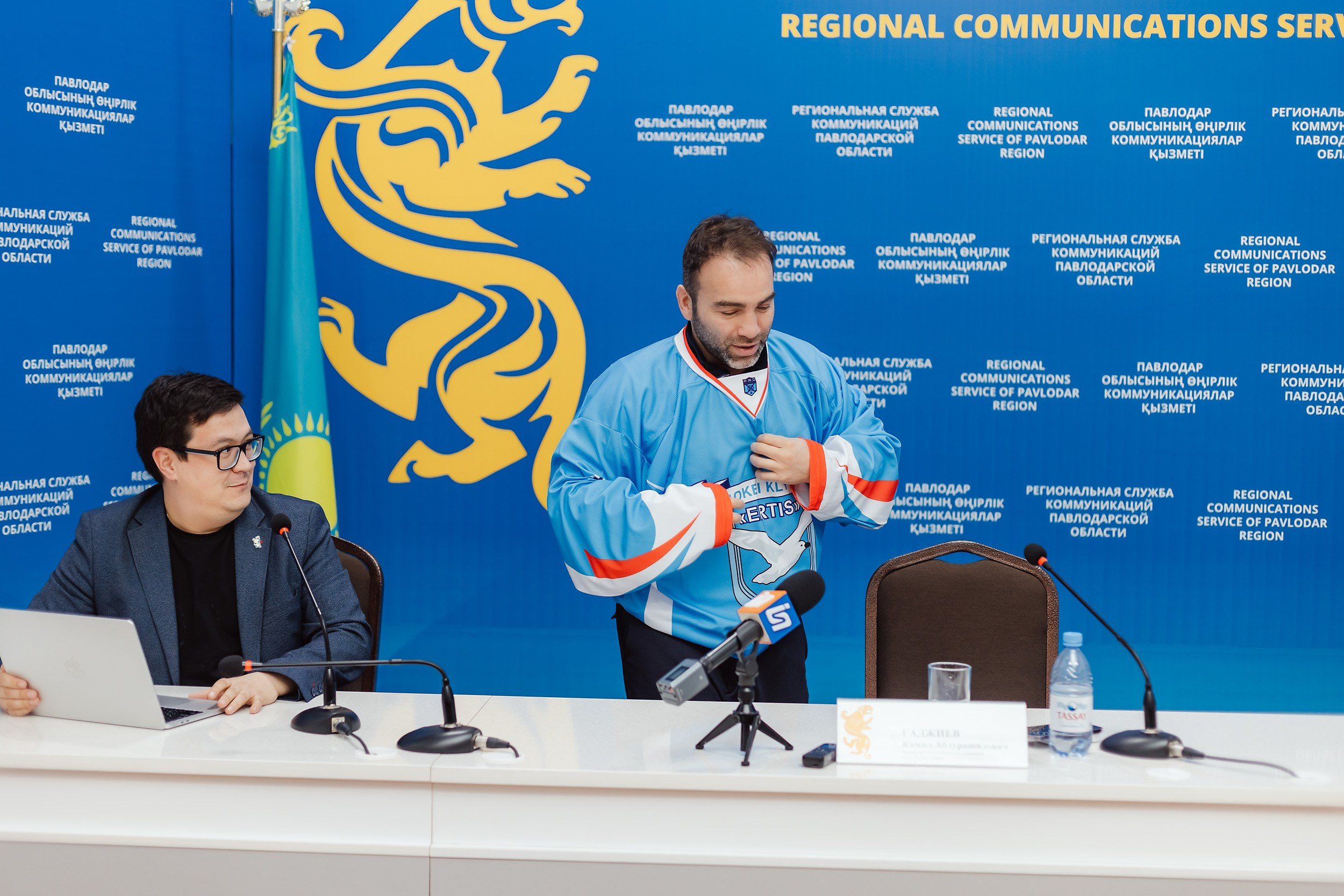 Пресс-конференция Камиля Гаджиева. Кипятком Павлодар