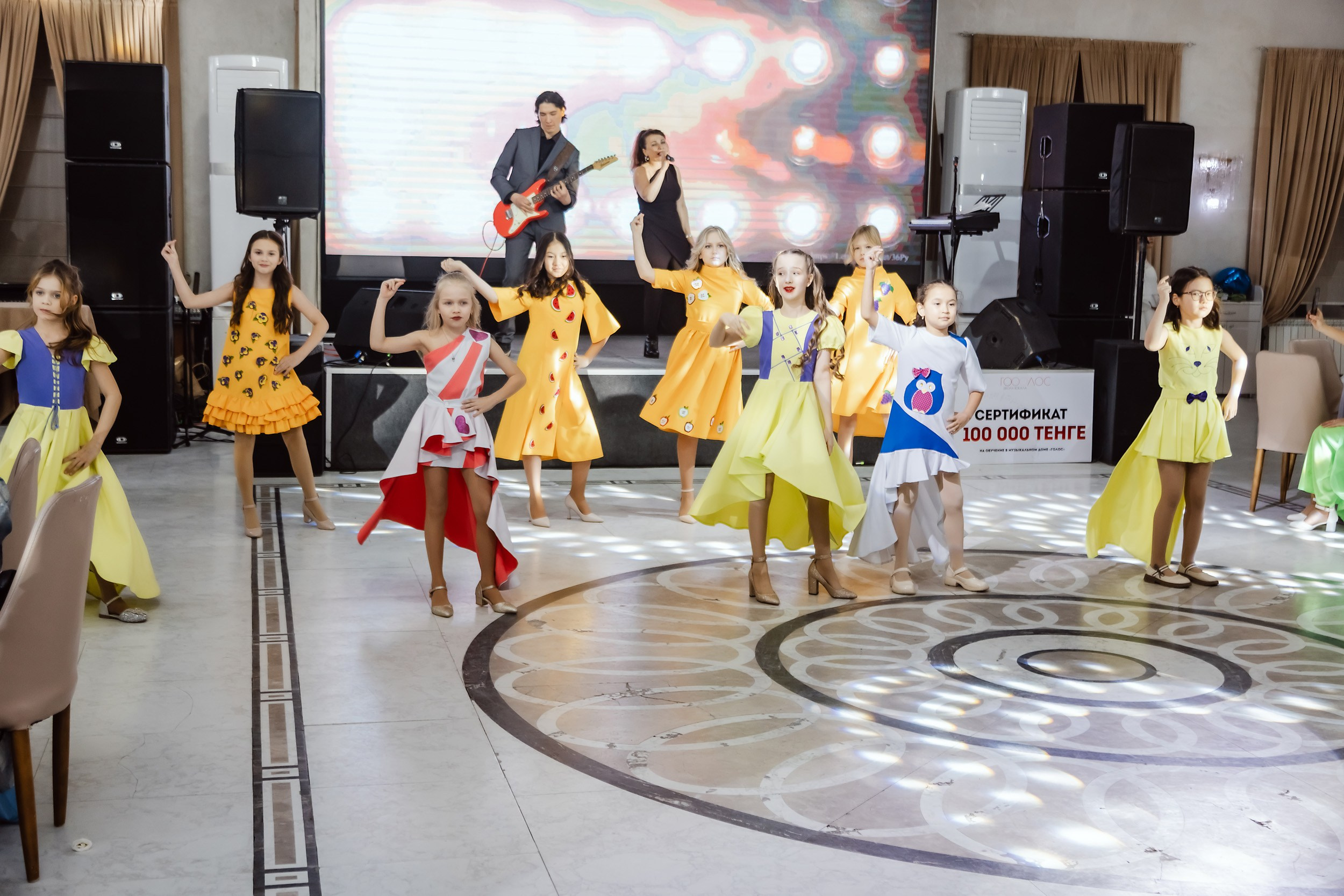 Большой Отчетный Бал Музыкального Дома Голос. Кипятком Павлодар