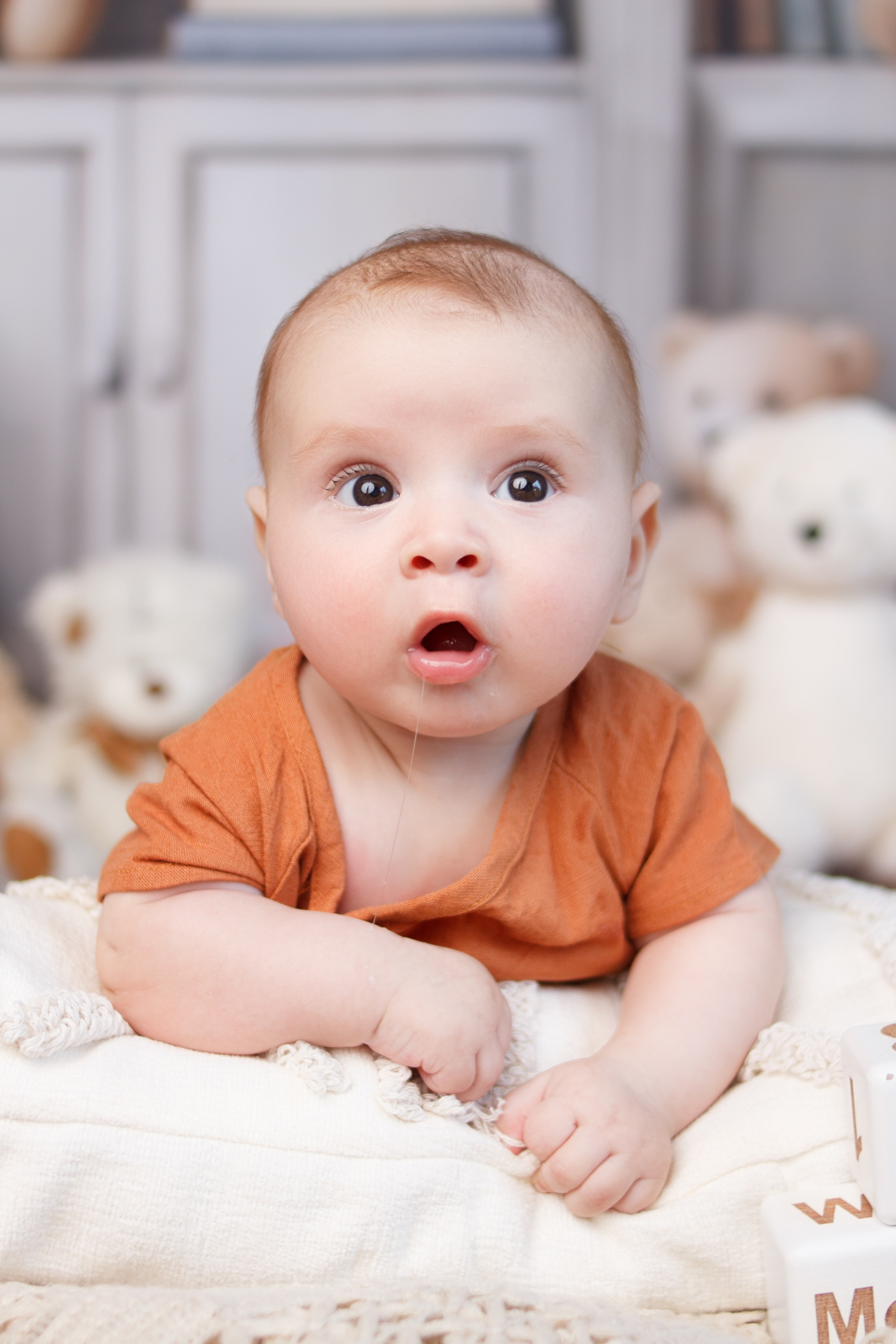 Тимурчик 4 месяца. Первый кадр | newborn фотограф | Всеволожск