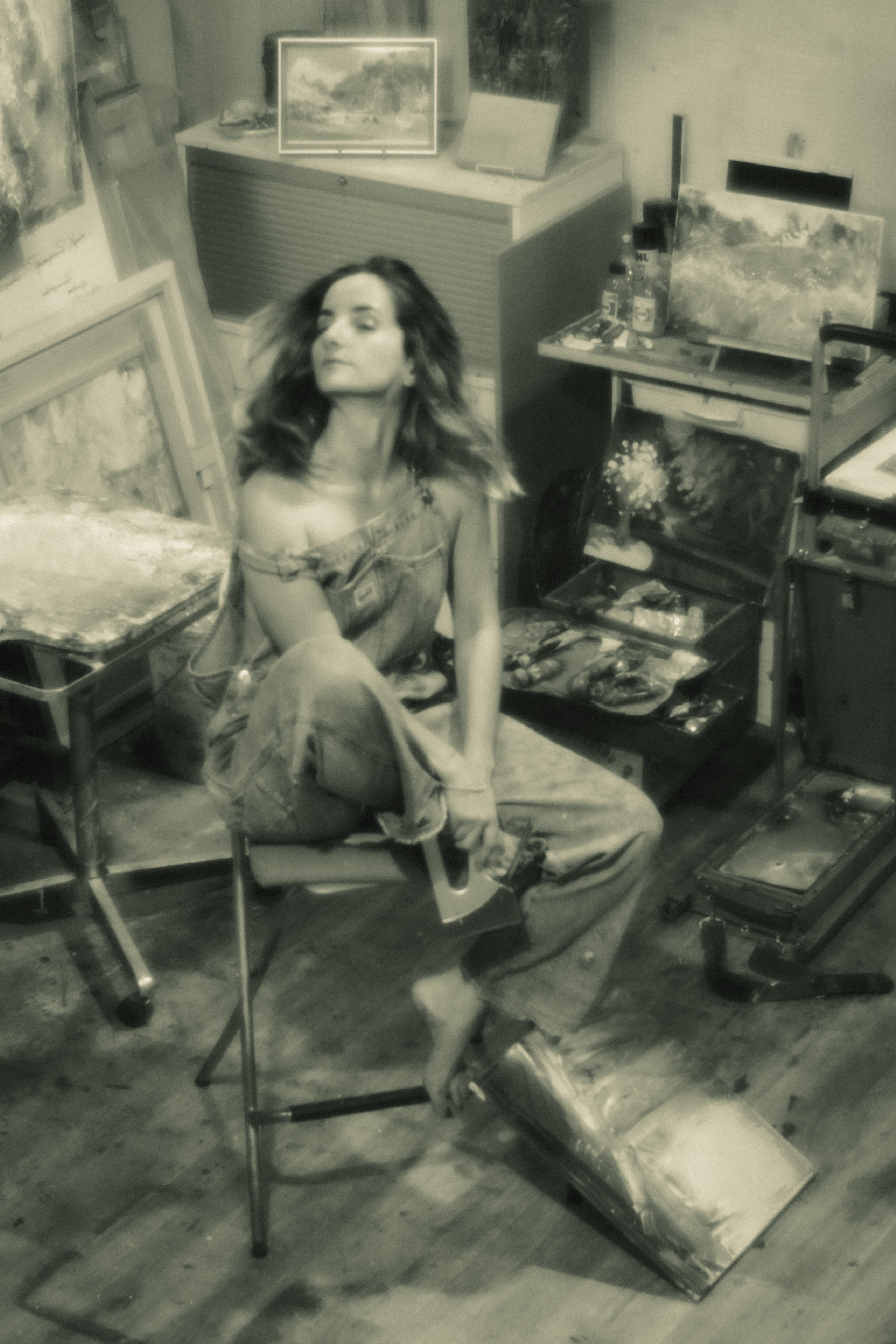 фотограф Фирсова Лиза, съёмка на монокль, Бёхово 