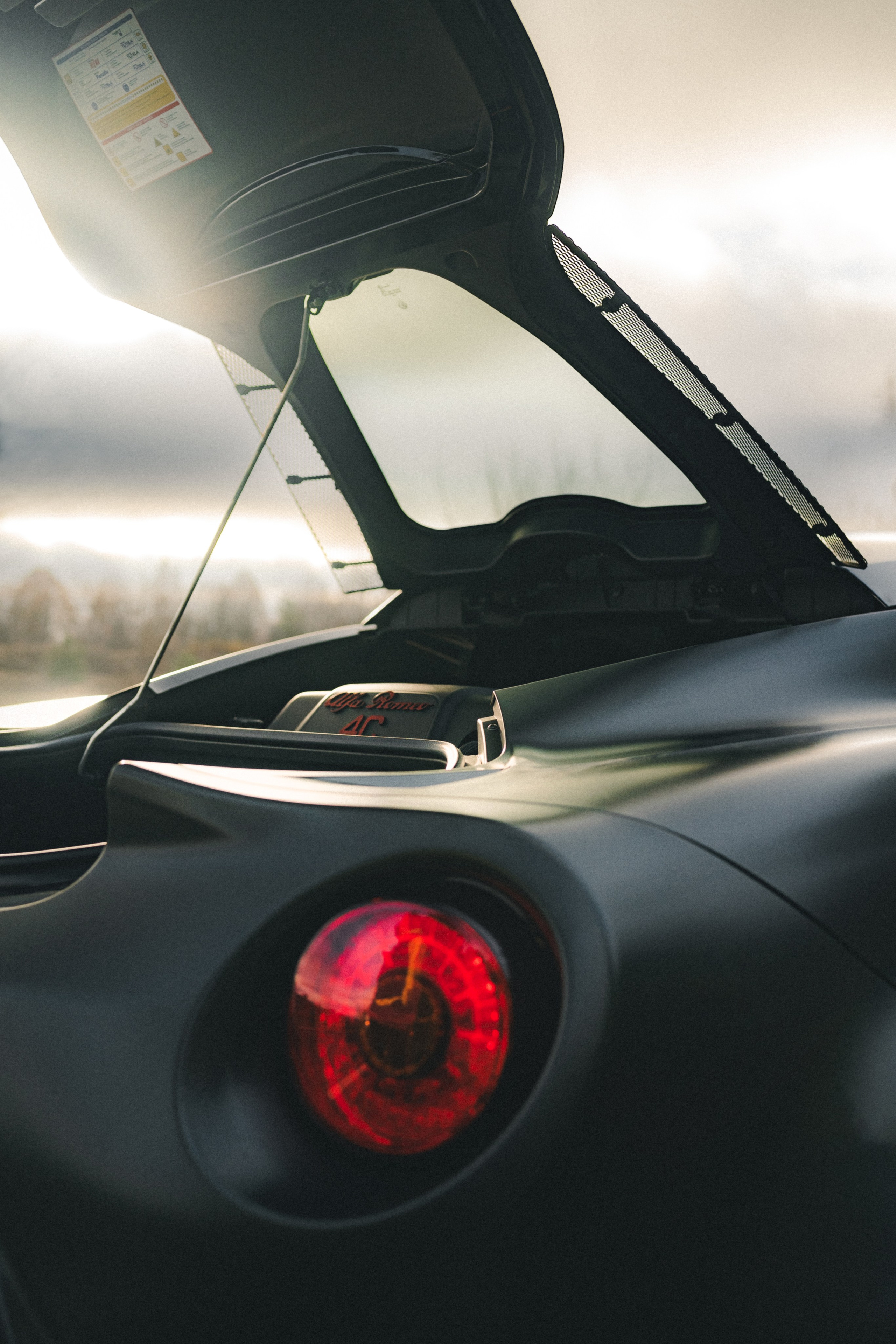 Alfa Romeo 4С. Фотограф Илья К. в Москве