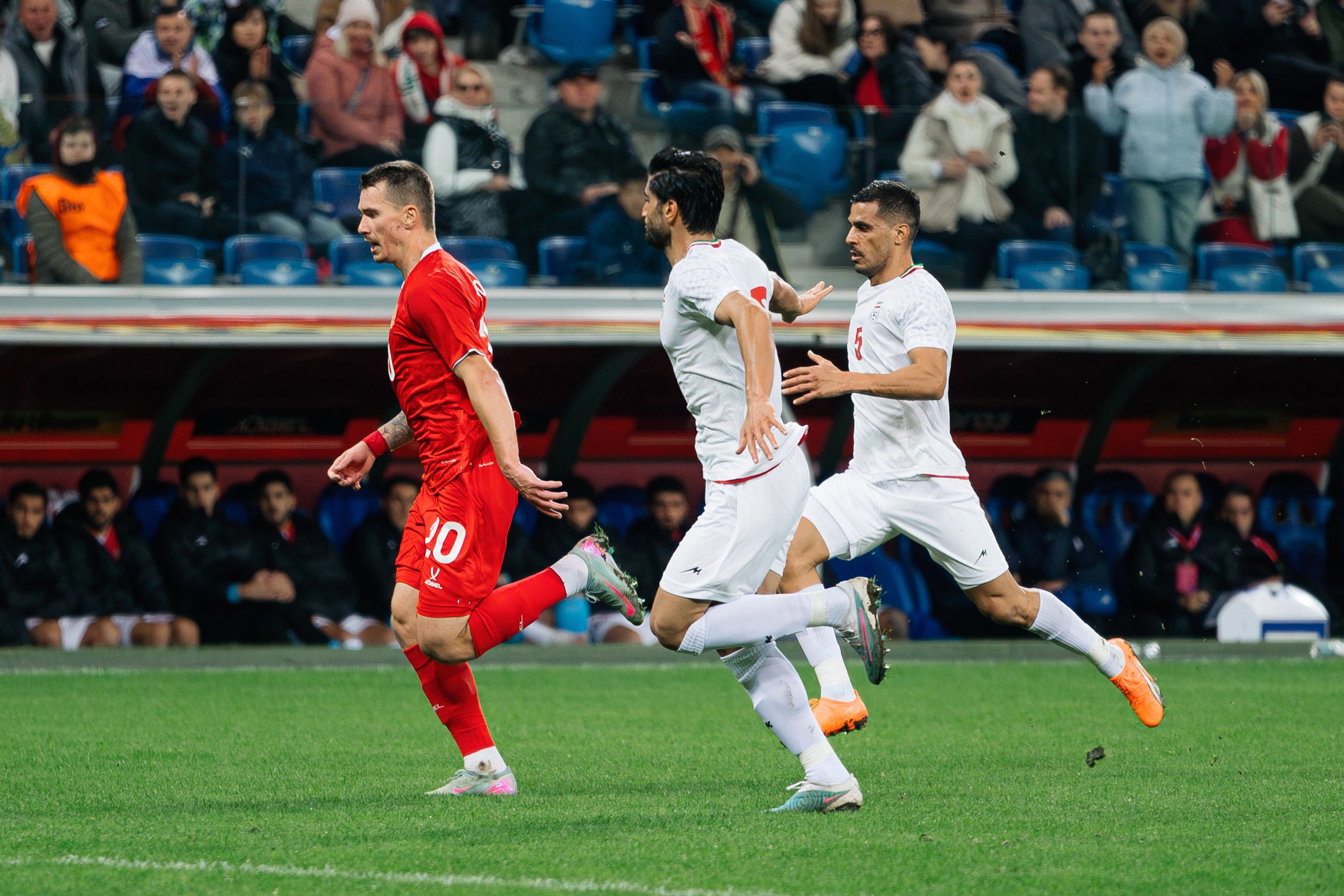 Матч Россия — Иран 2025. Фотограф в Волгограде Виталий Самойлов