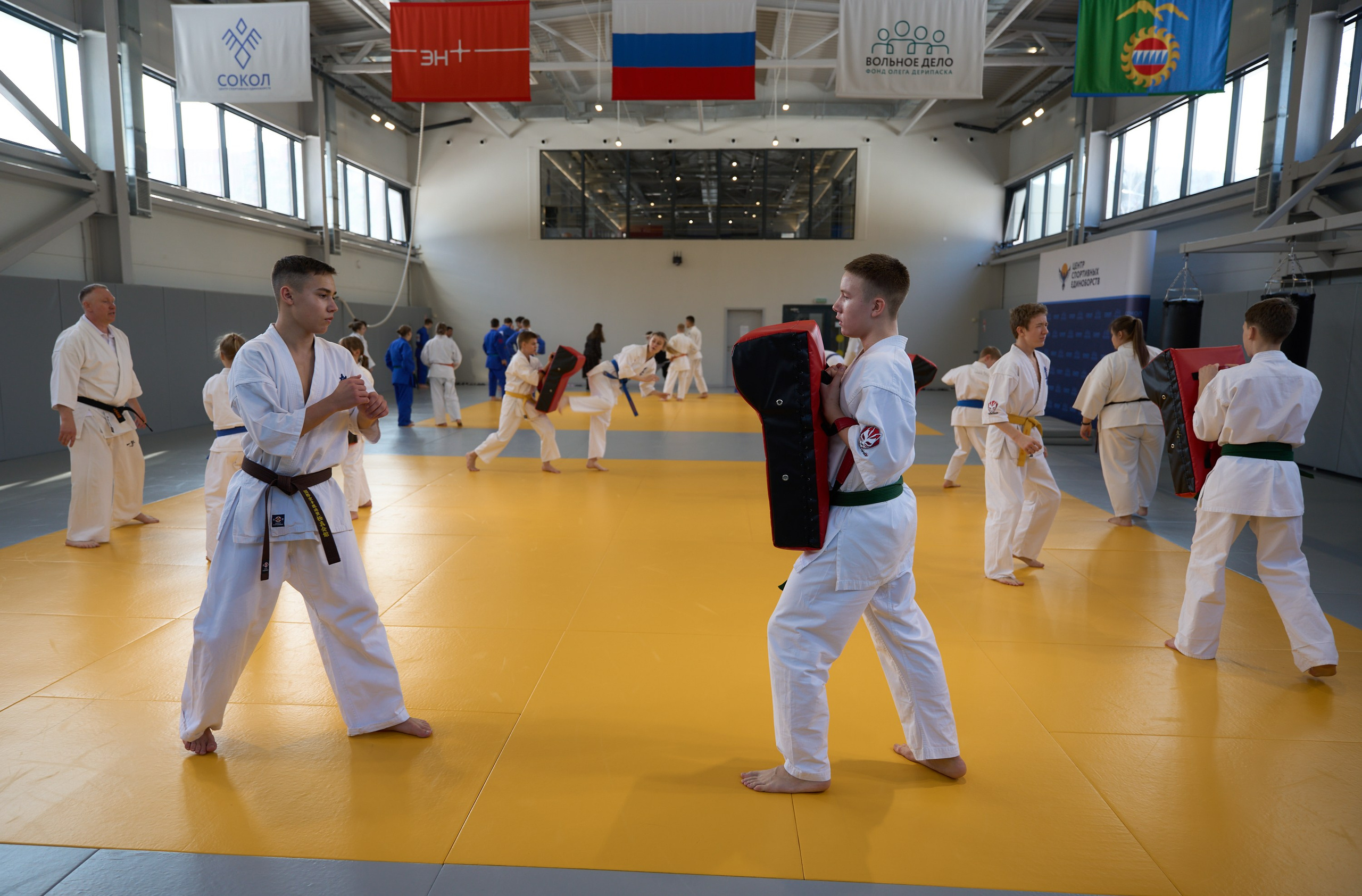 Открытие центров спортивных единоборств «Сокол» Красноярск/Дивногорск. Александр Сазонов Красноярск