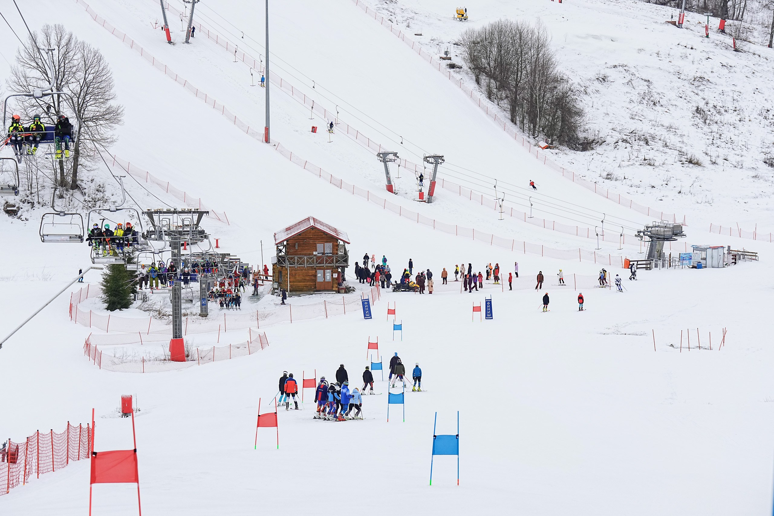 Горные лыжи. Первенство Центрального Федерального Округа. GS U16 Шуколово. Фотограф Студитский Евгений