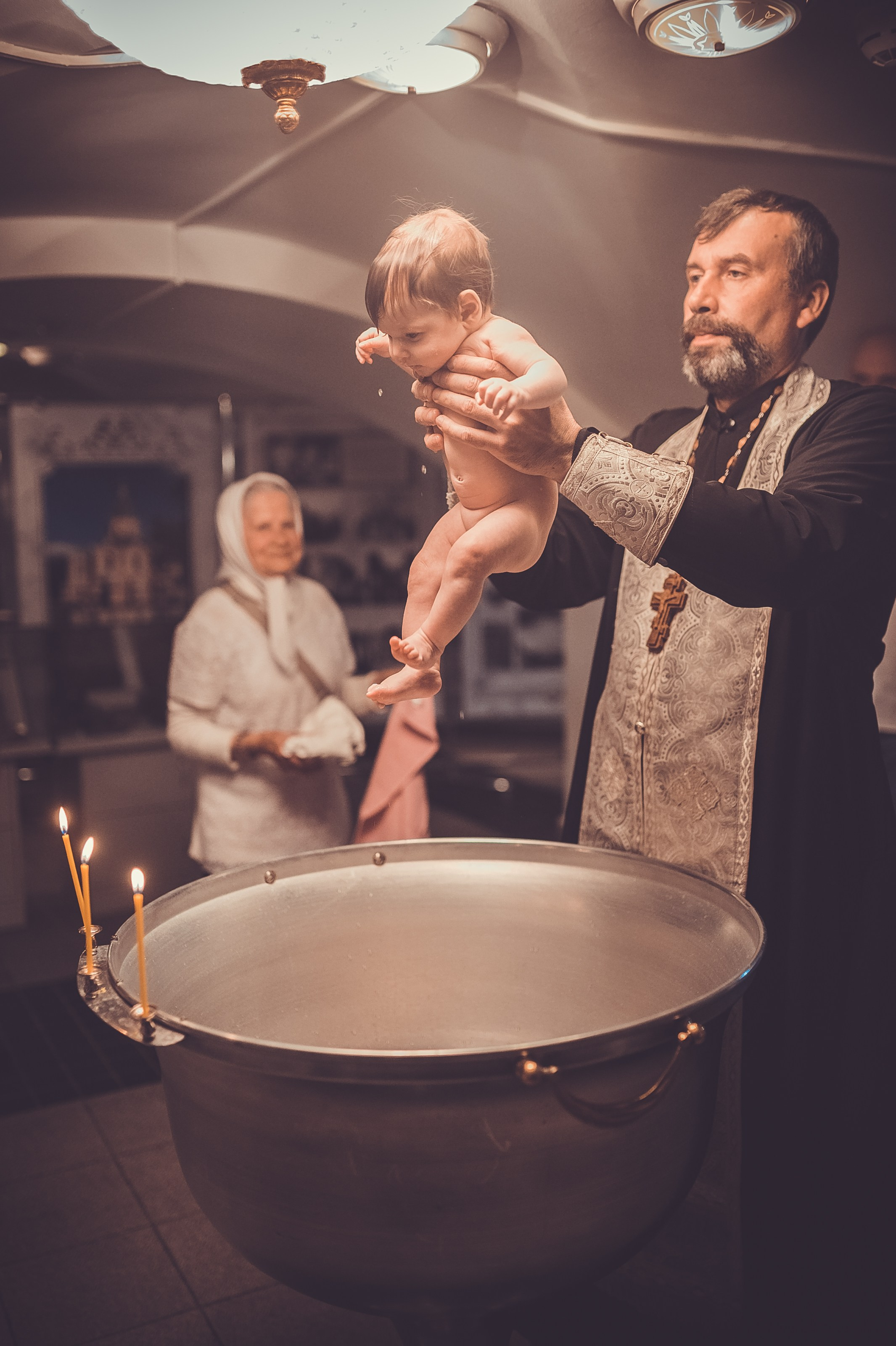 Крещение. Семейный и детский фотограф и видеограф в Санкт-Петербурге Веденина Юл