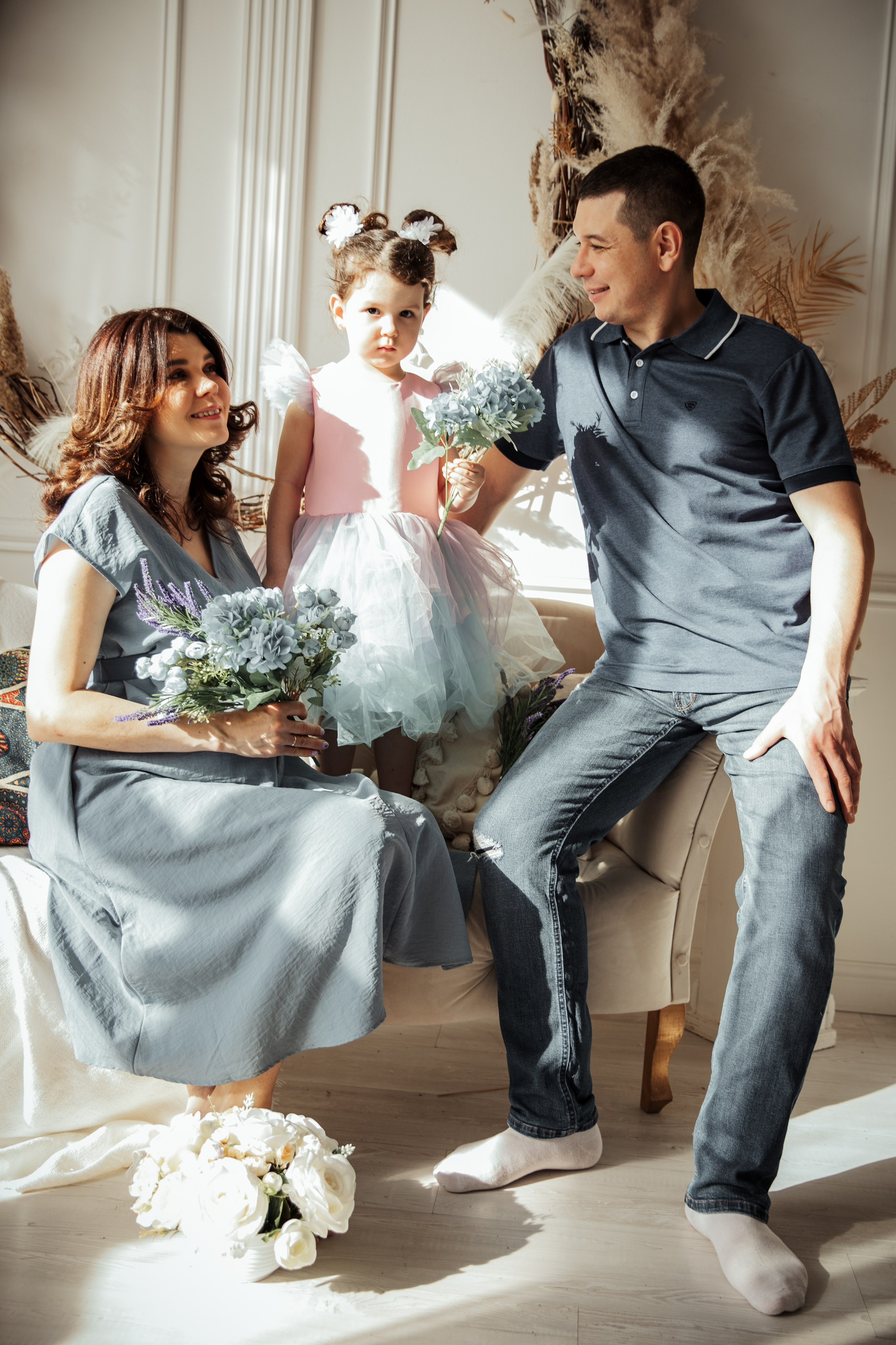 Семейная фотосессия. Портретный и свадебный фотограф в г. Москва Цынская Вера