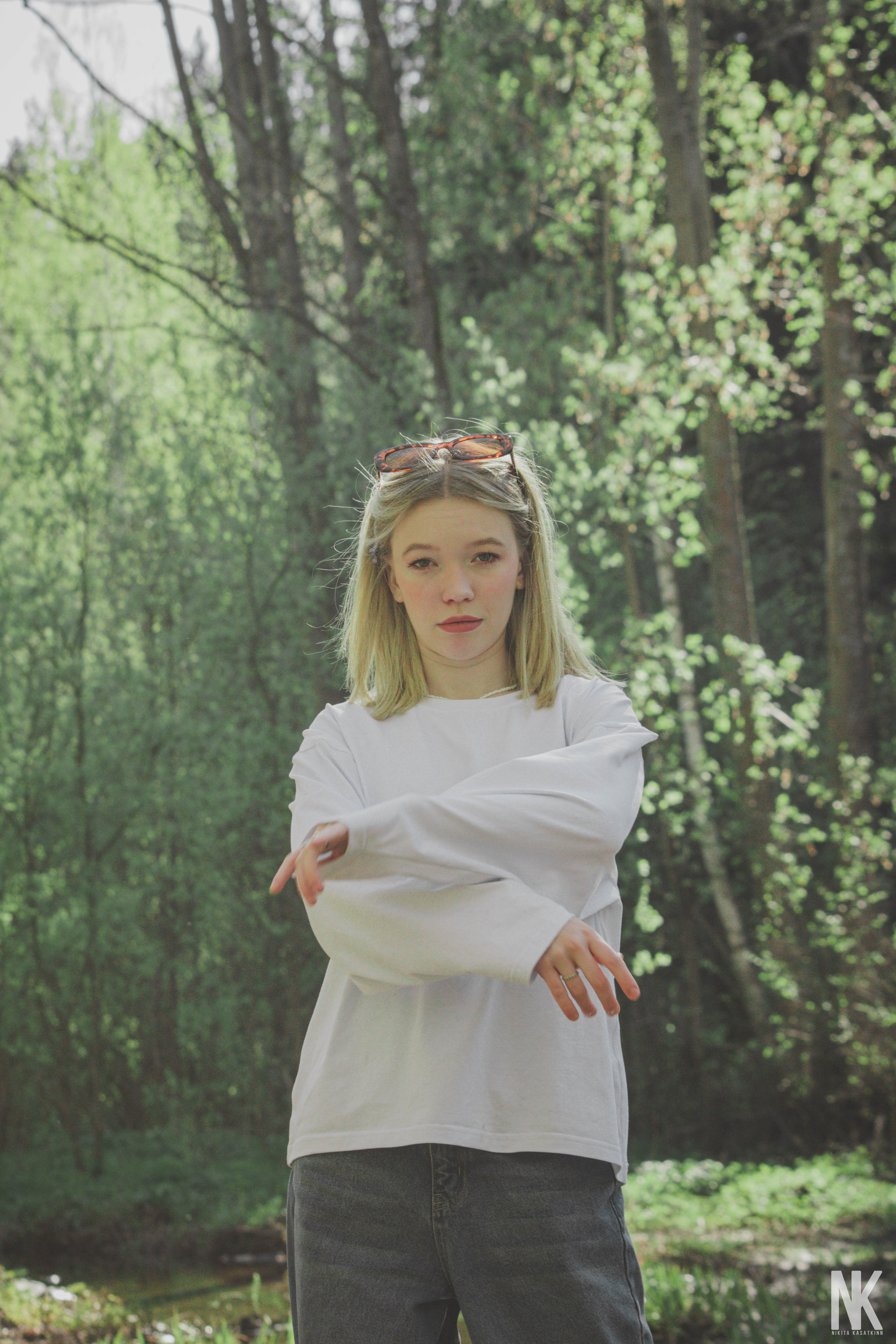 Саша. Фотосессия в лесу. Касаткин Никита. Фотограф