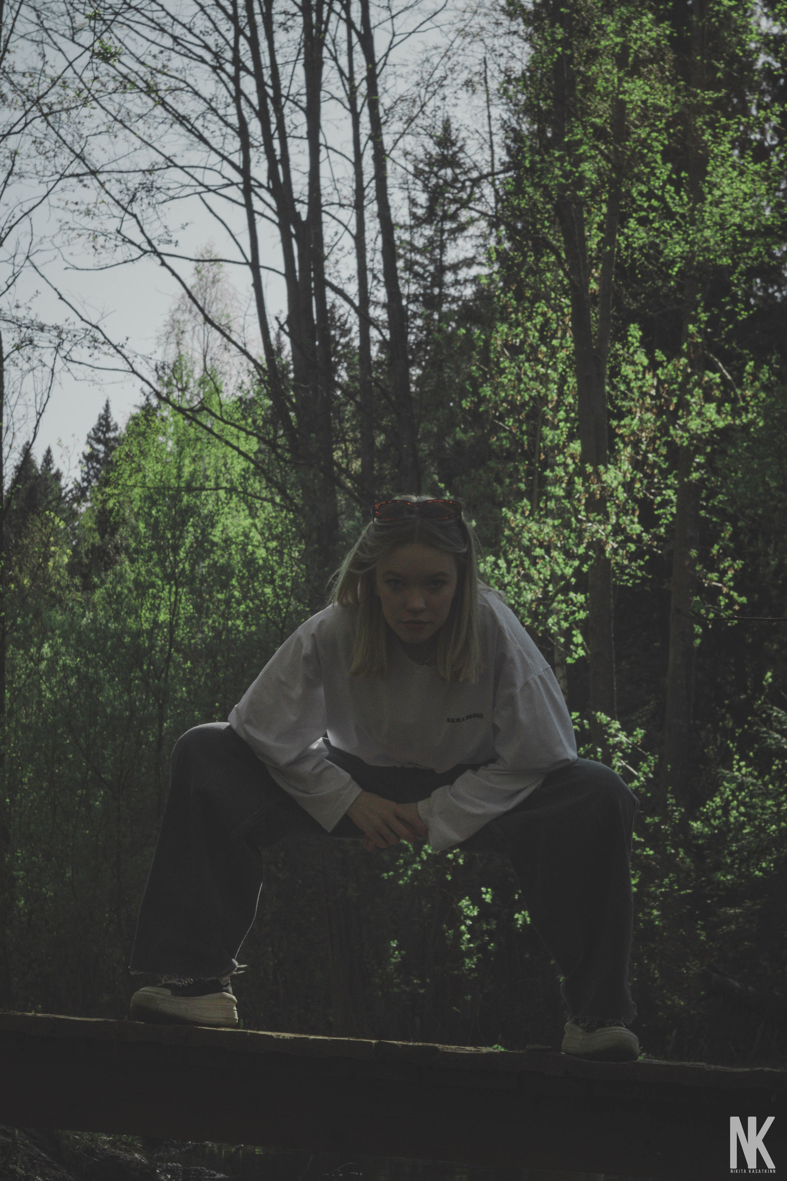 Саша. Фотосессия в лесу. Касаткин Никита. Фотограф