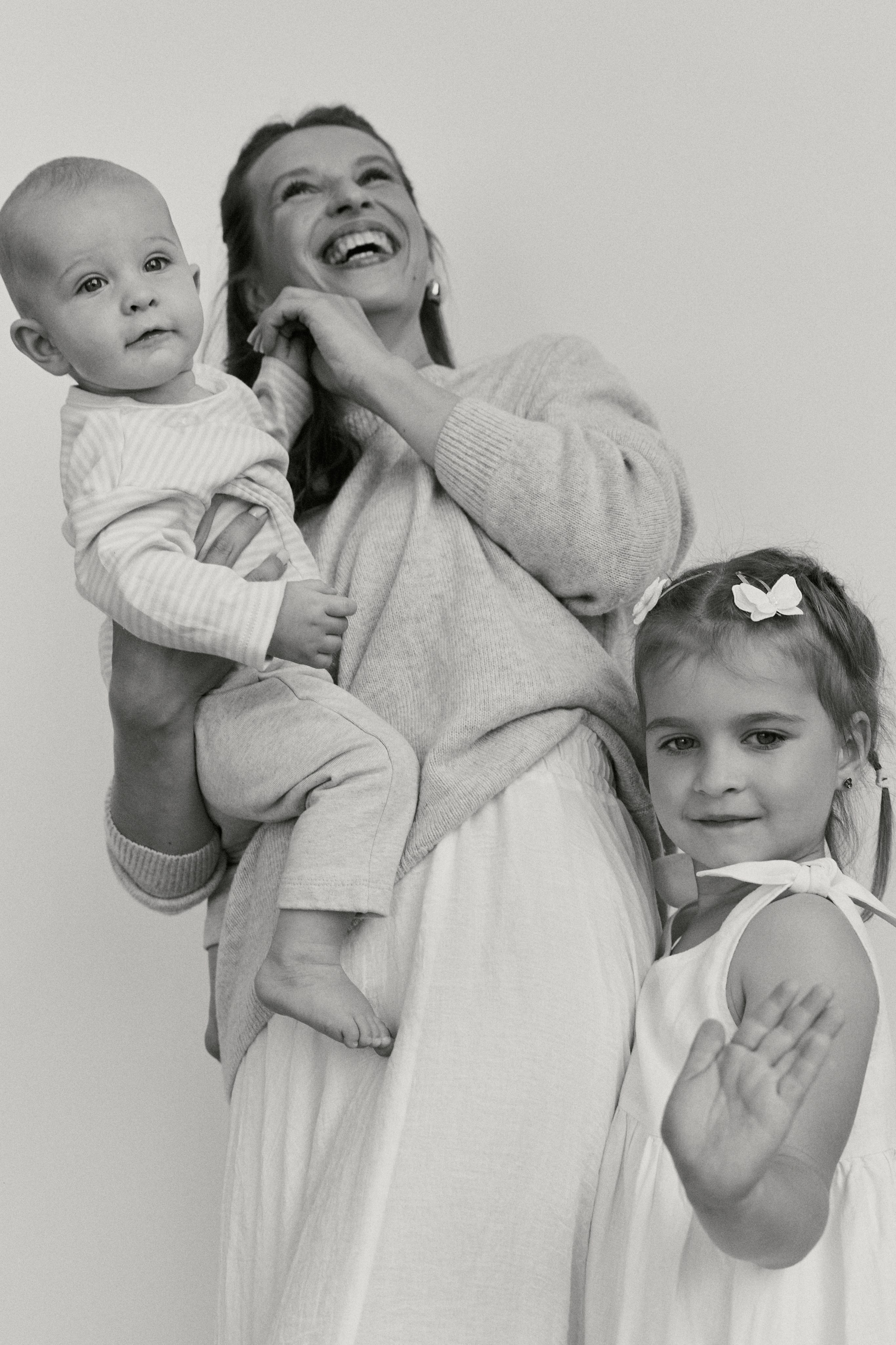 Оксана + Мира + Тимур. Семейный и детский фотограф Юлия Шох