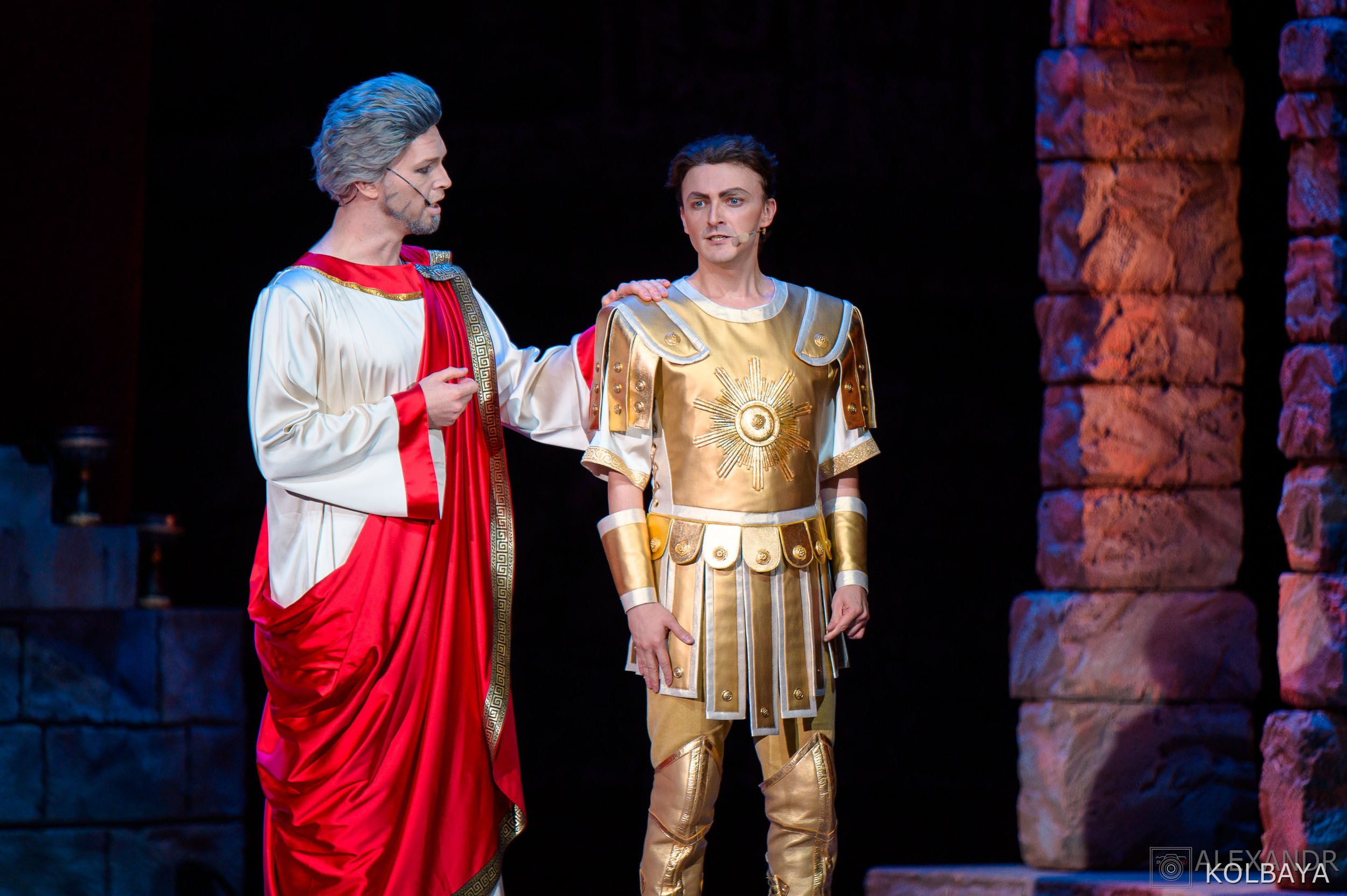 Фоторепортаж со спектакля Гладиатор в Театре Терезы Дуровой. Концертный и театральный репортажный фотограф в Москве Александр Колбая