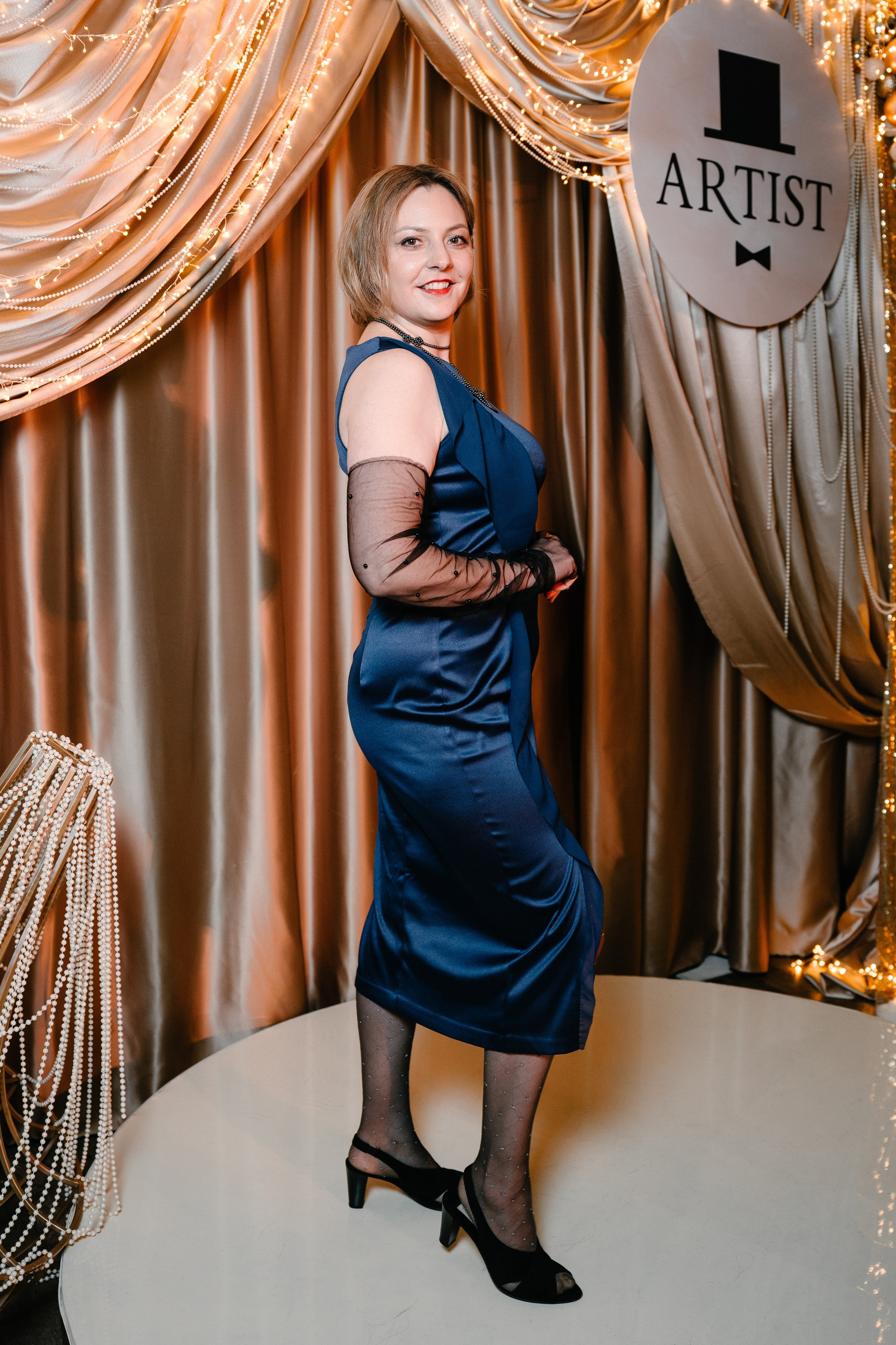 Новогодний вечер в Артисте. Свадебный и семейный фотограф в Воронеже Анастасия Бойко