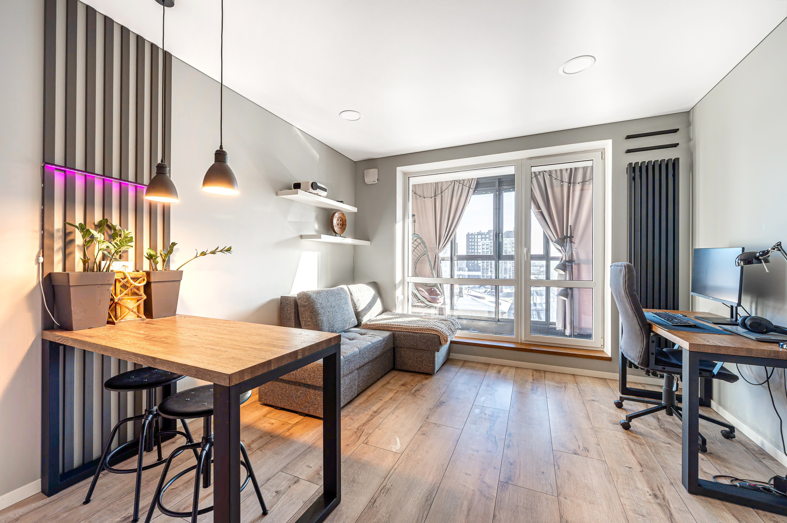 Студия на продажу, Лиговский пр-т. Интерьерный фотограф. Фото- видеосъемка недвижимости Санкт-Петербург