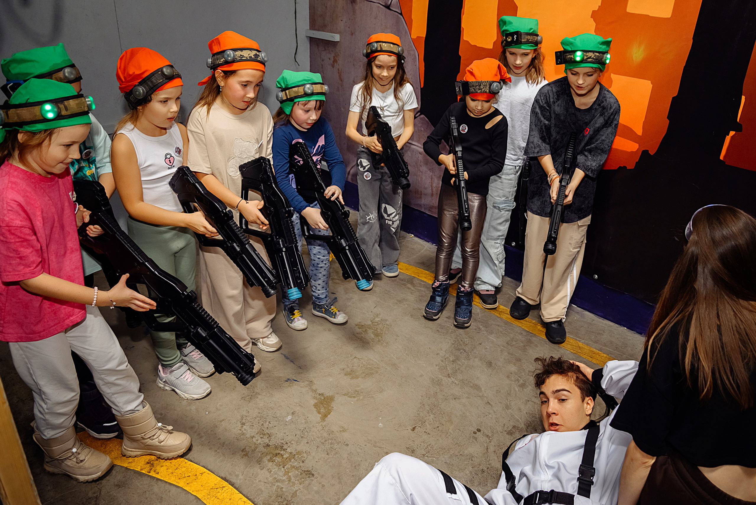 Лазертаг. Фотограф Санкт-Петербурга Наталья Белова