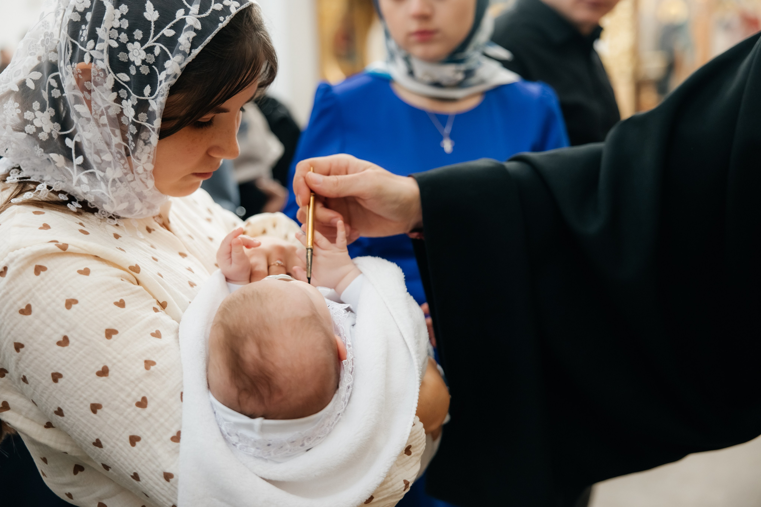 Крещение Мирославы. Храм иконы Божьей Матери «Всех скорбящих Радость». Фотограф ВИКА МЕДУЗА