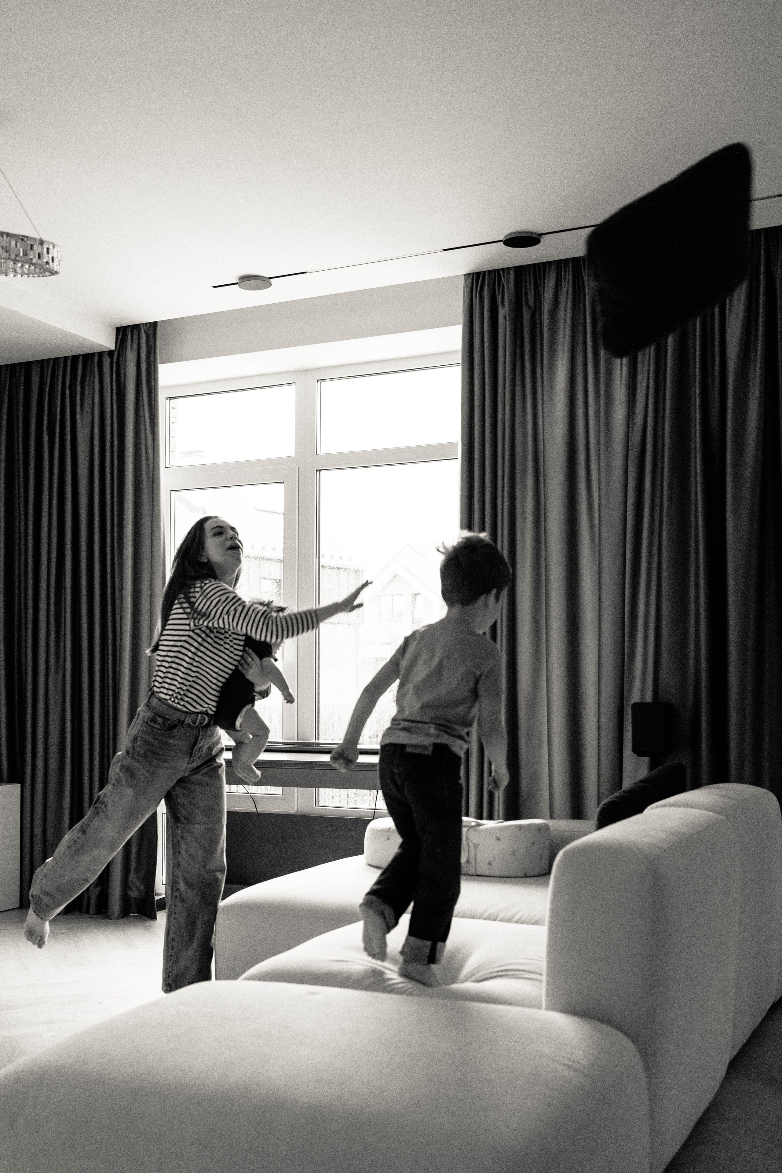 Домашняя фотосессия в загородном доме. Семейный и детский фотограф в Москве Маргарита Сереброва