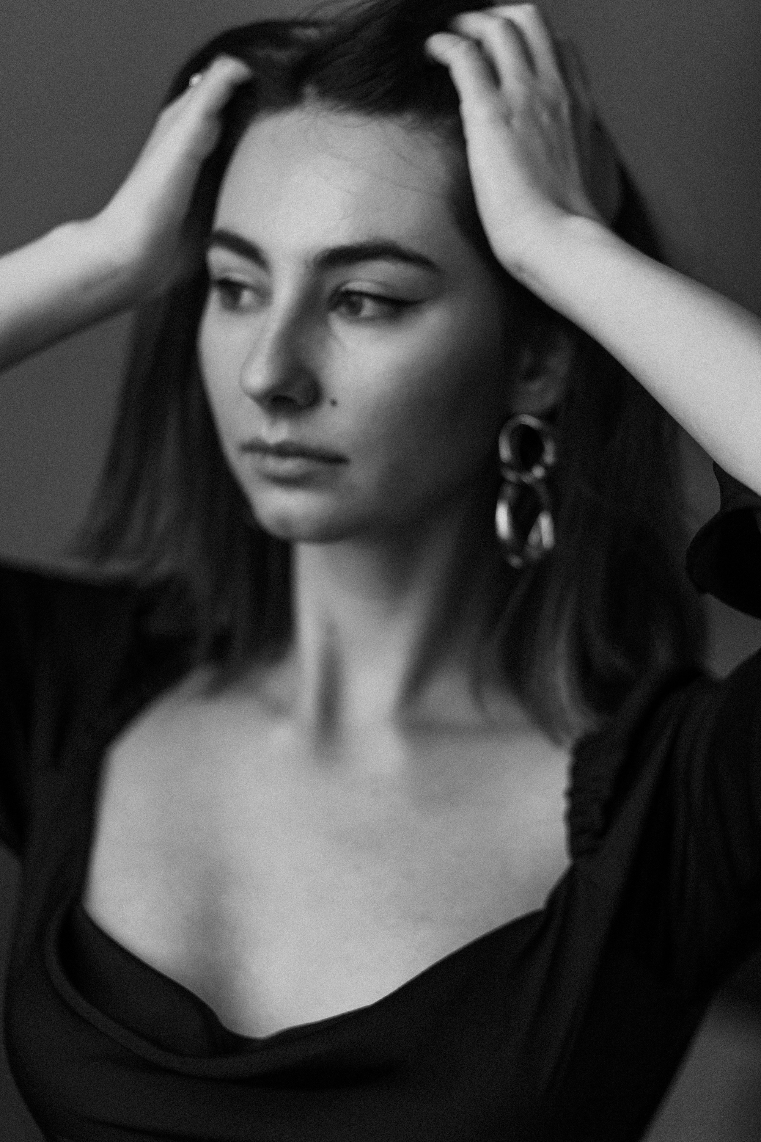 Девушка в черном платье — Лана. Свадебный фотограф в Нижнем Новгороде Генеральская Ира