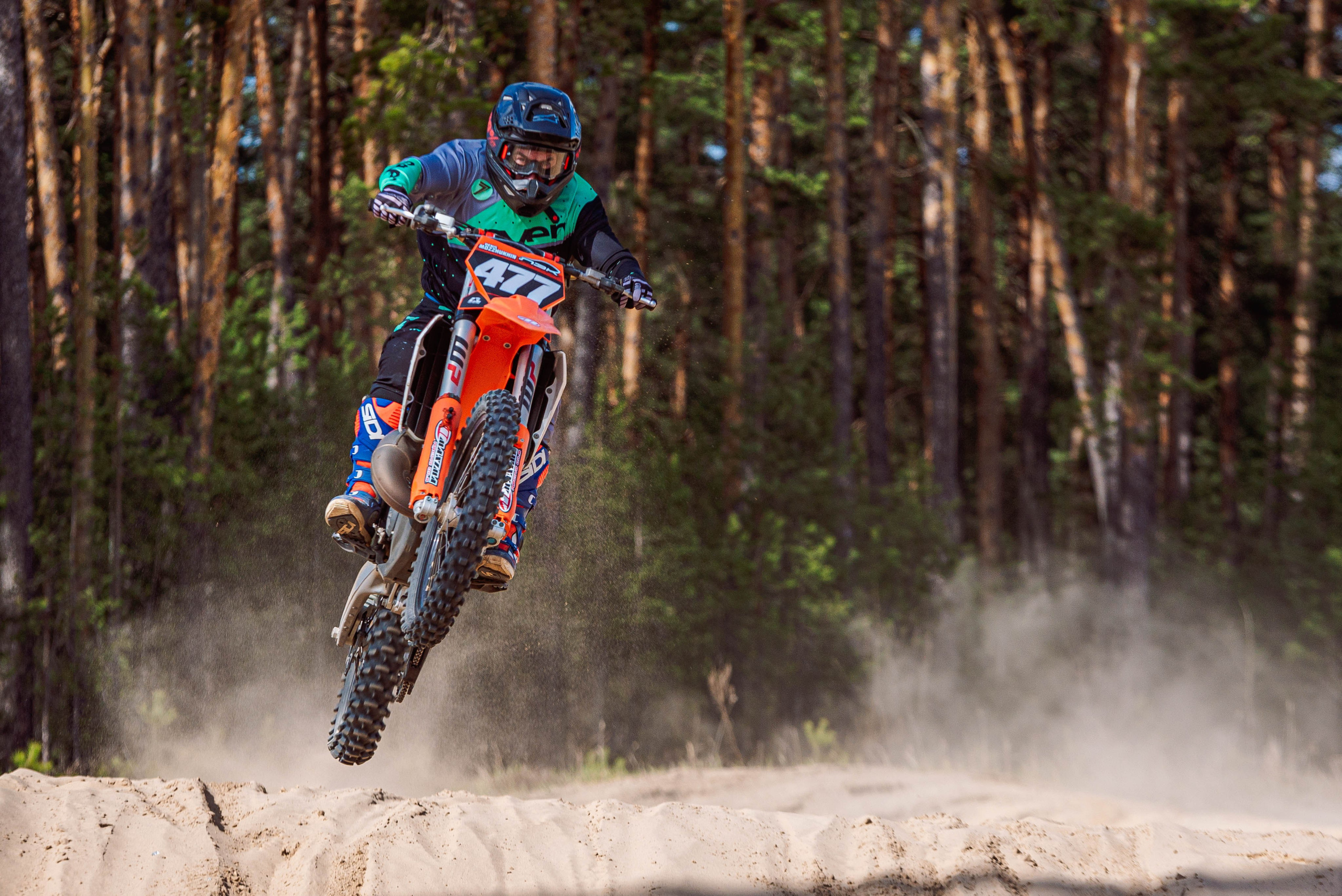 Мотокросс. Тренировка. Мотофотограф в Нижнем Новгороде Динара Зуйкова