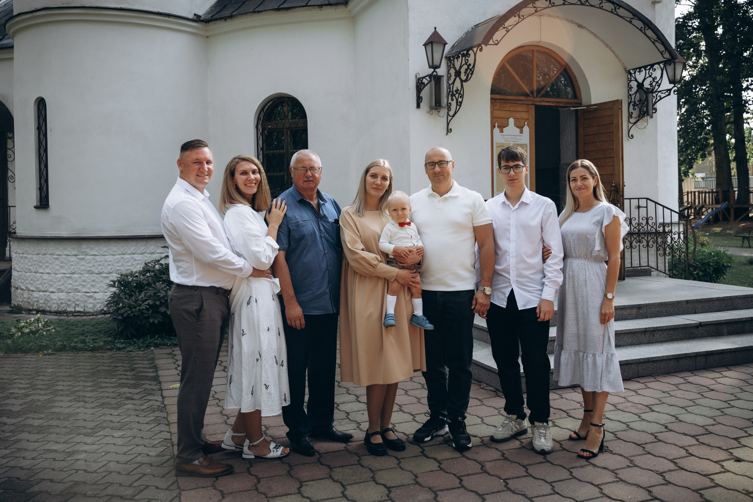 Крещение Демьяна. Семейный фотограф в Минске Дарья Дреко