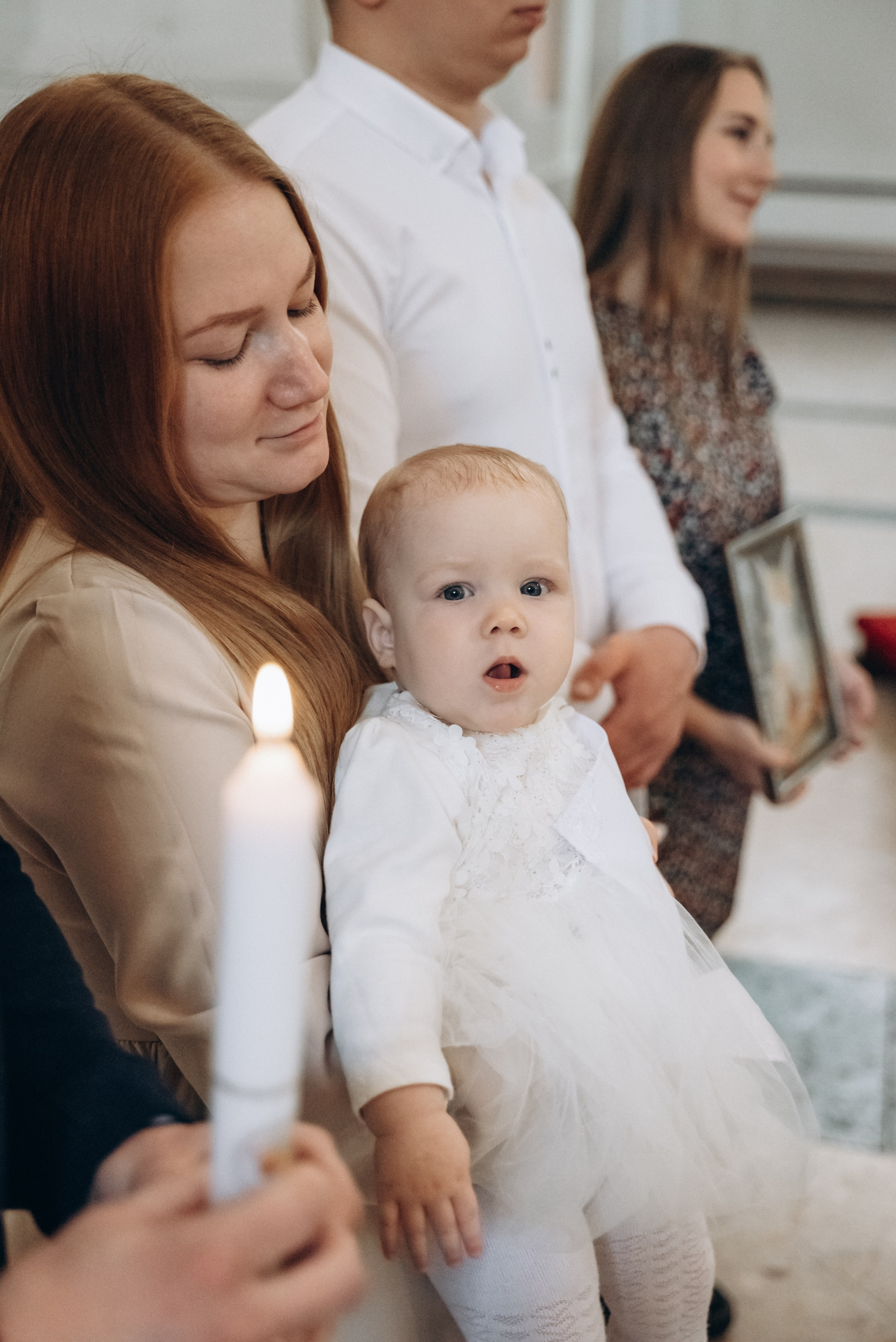 Крещение Ульяны (Белый костёл). Семейный фотограф в Минске Дарья Дреко