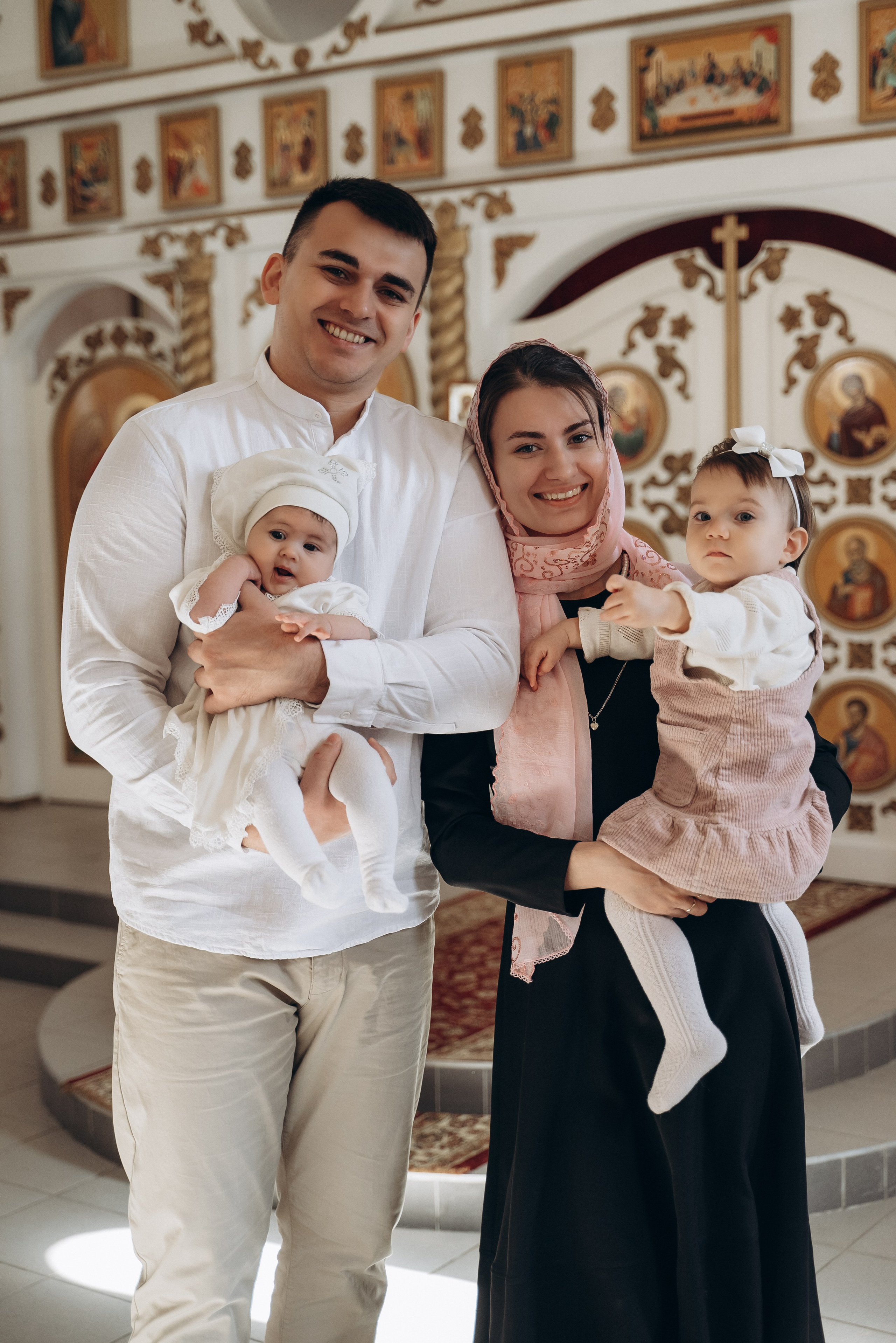 Крещение Радмилы. Семейный фотограф в Минске Дарья Дреко