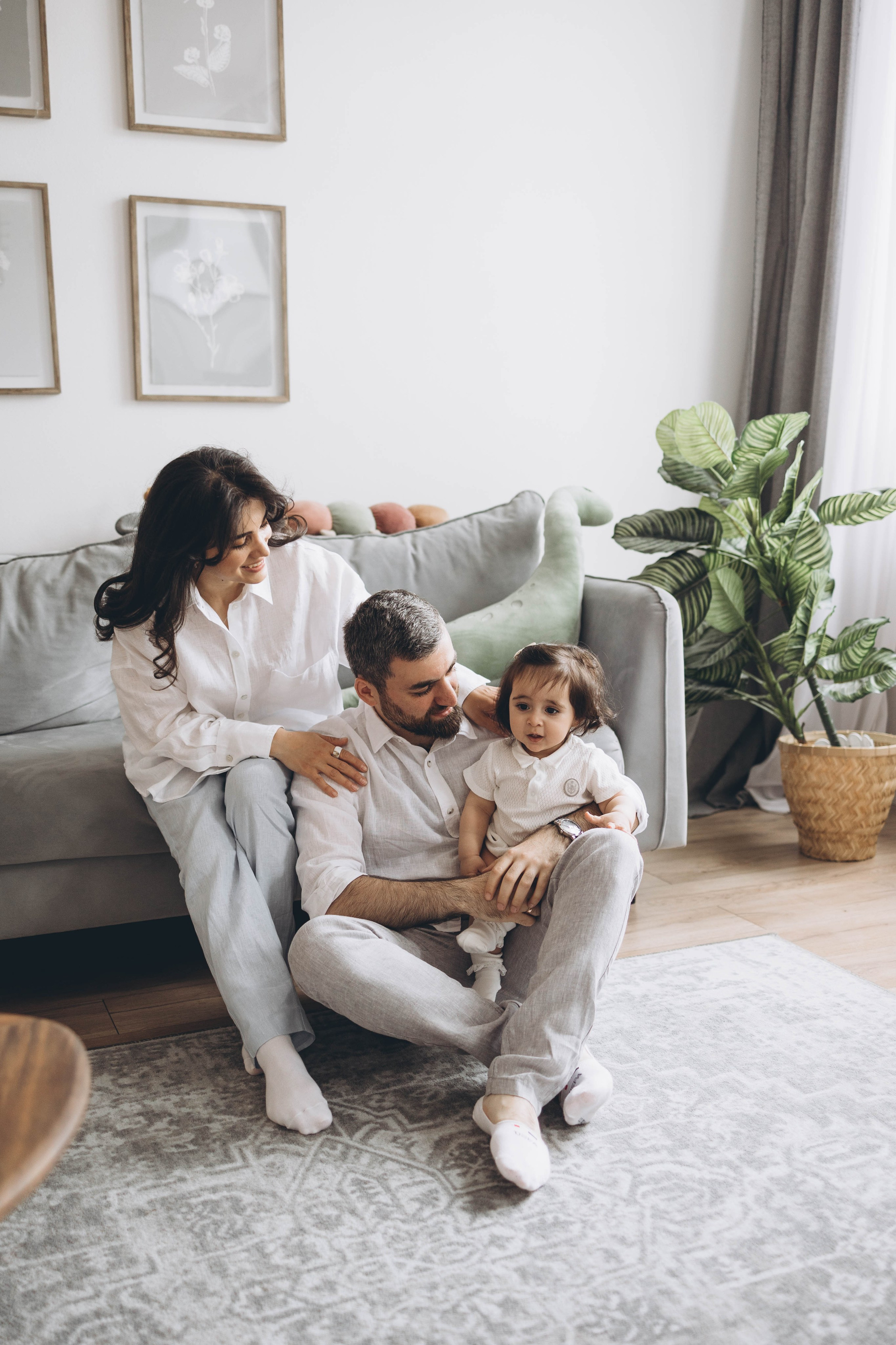 Сирануш, Аршак и Арианна. Семейный фотограф в Москве Виктория Ястребинская