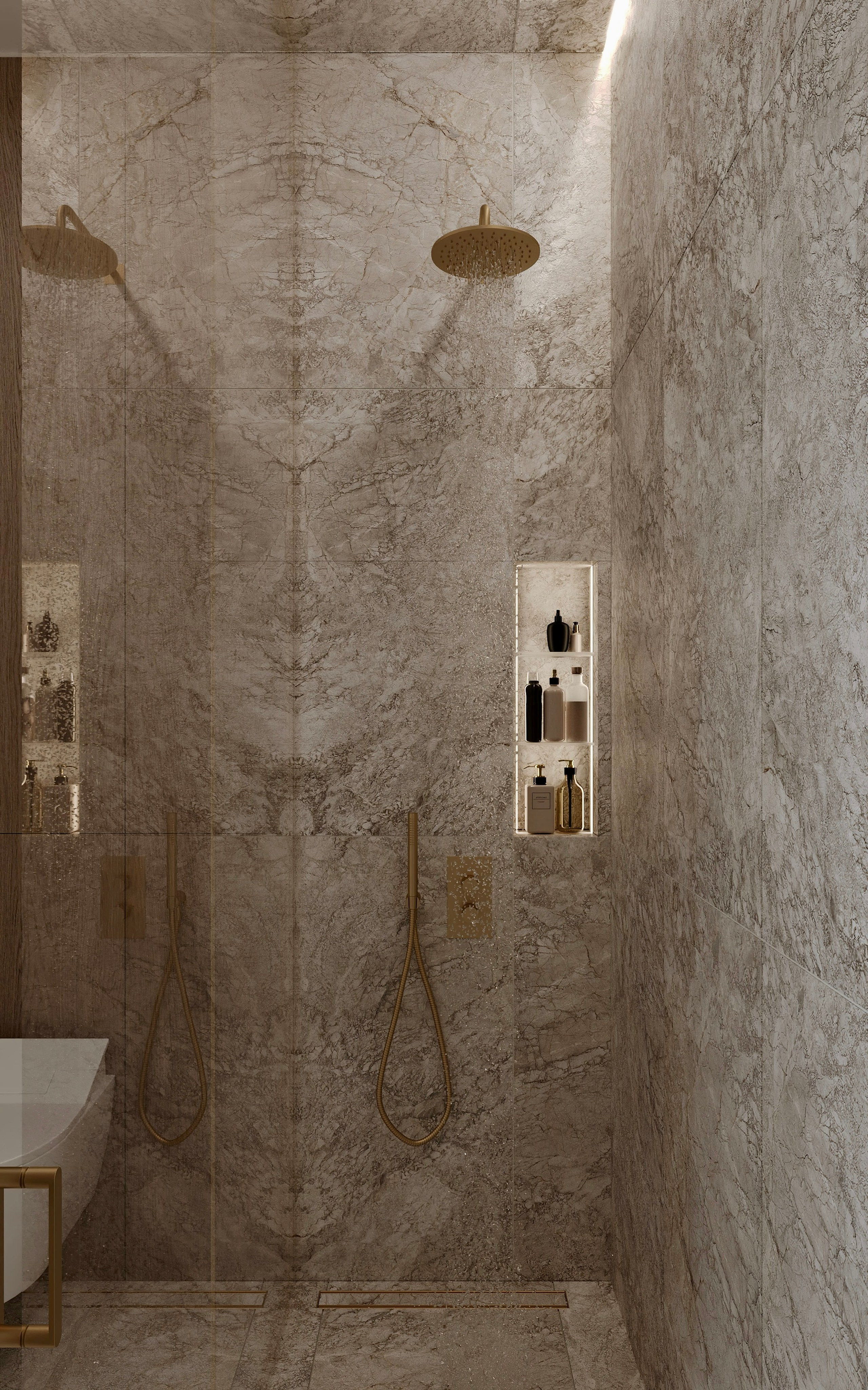 Нагатино Айленд 85 м². 3D Визуализация интерьера