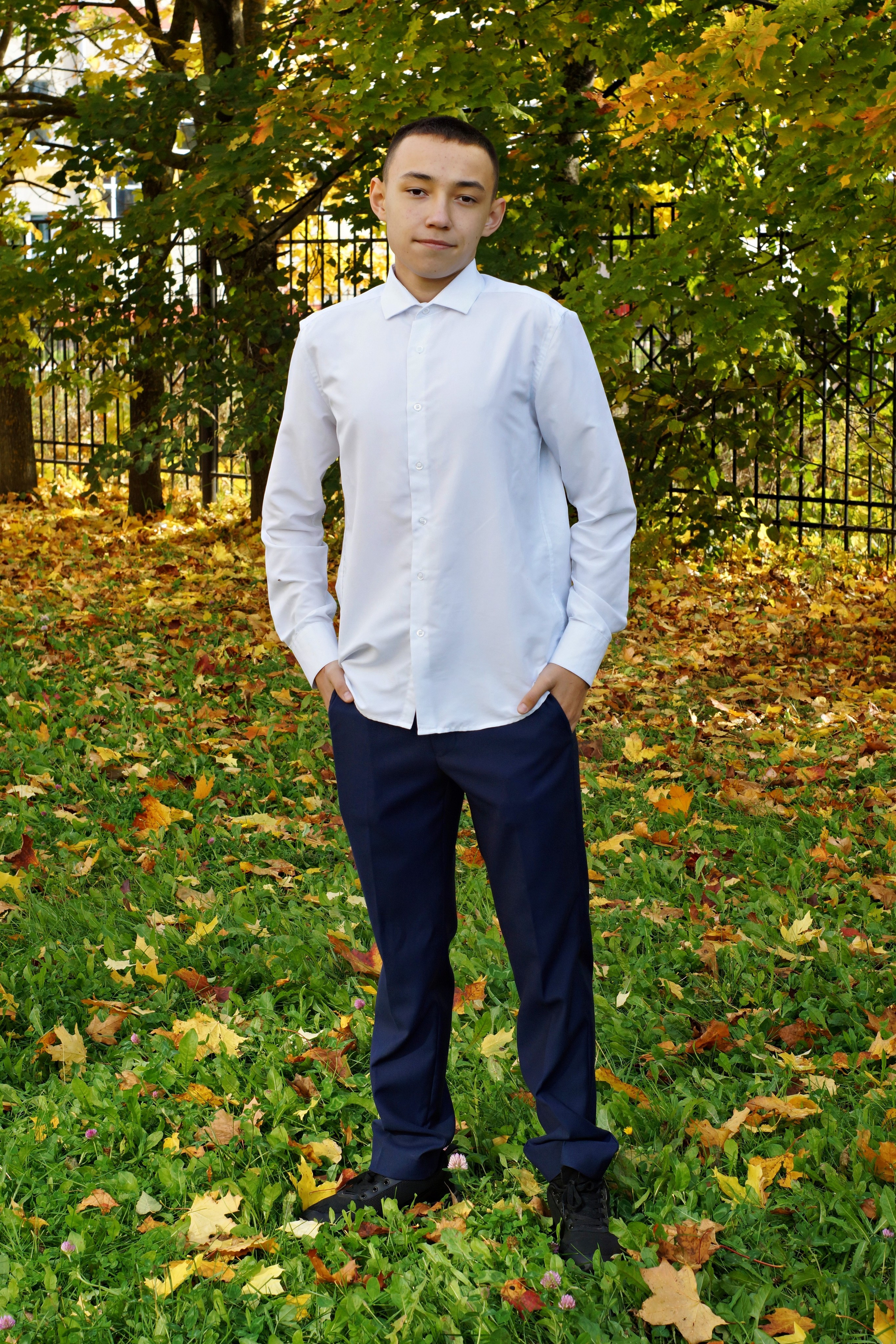 Осенняя фотосессия в школе г. Йошкар-Ола