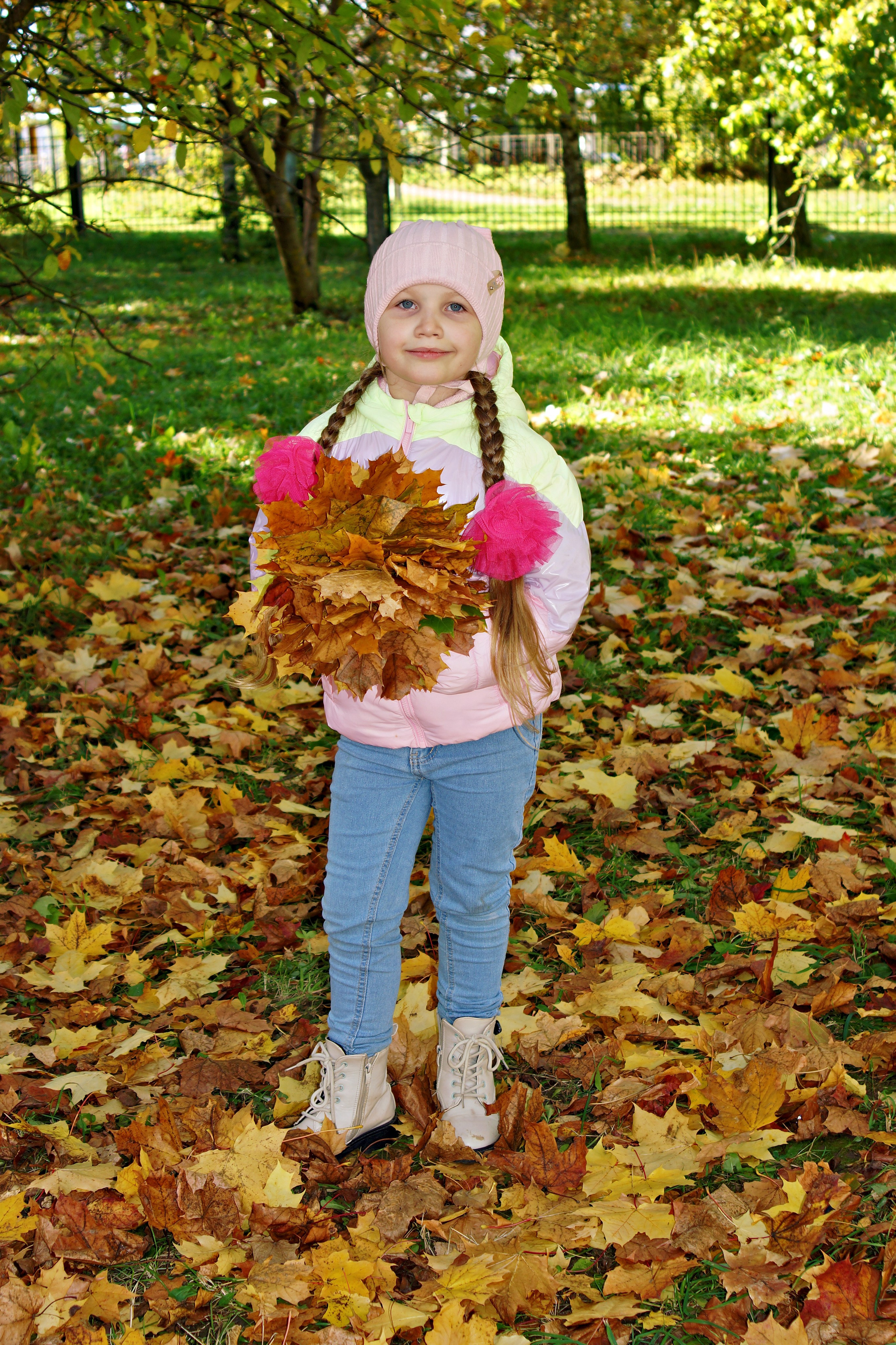 Осенняя фотосессия в детском саду г. Йошкар-Ола