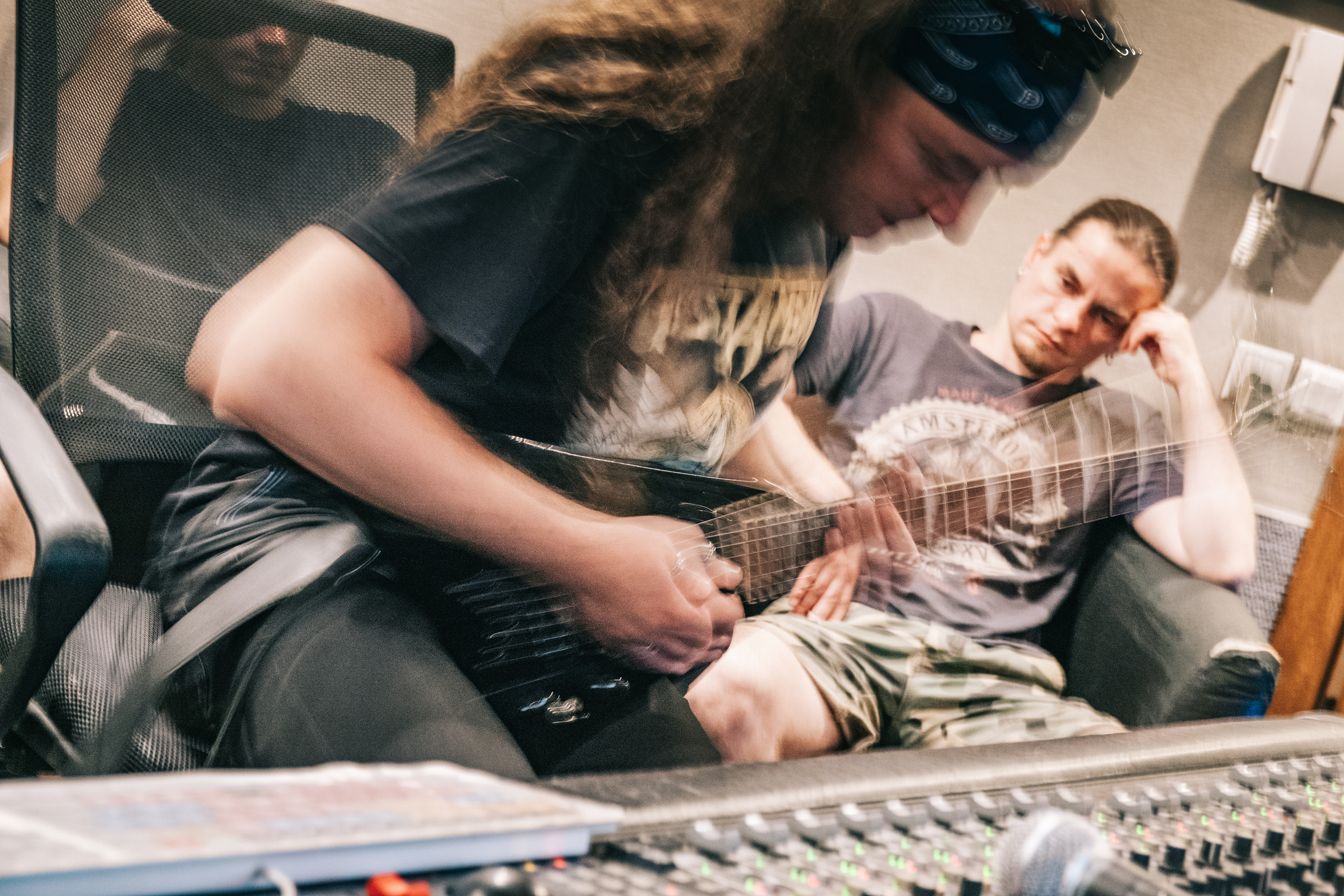 Запись нового альбома группы Shadow Host часть 1. Фотограф-анималист в Москве Юлия Лайхо