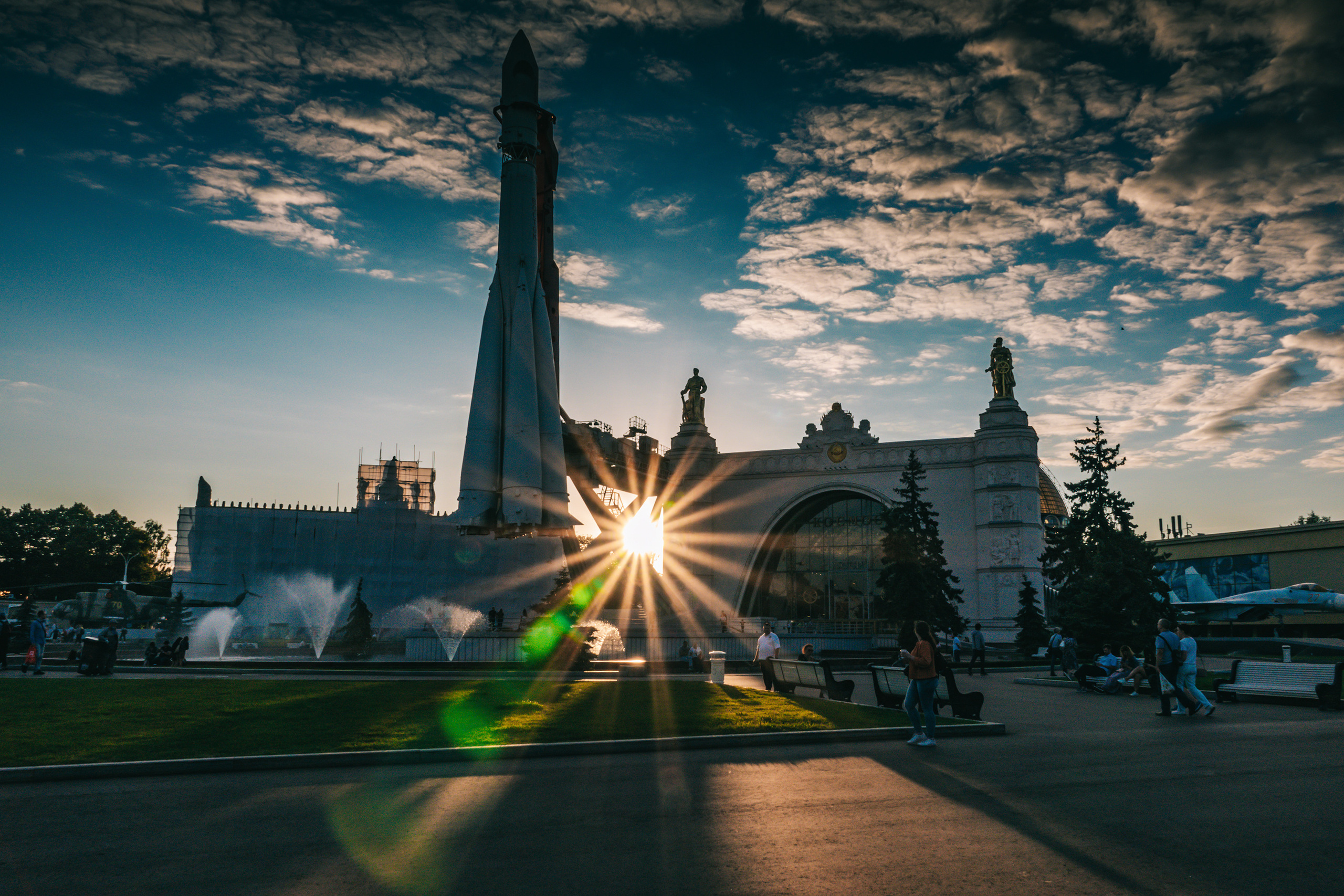 Вечерняя прогулка по ВДНХ. Фотограф-анималист в Москве Юлия Лайхо
