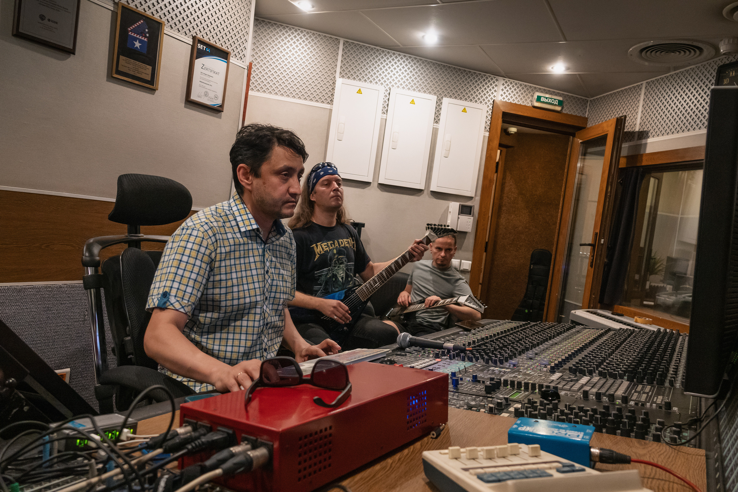 Запись нового альбома группы Shadow Host часть 2. Фотограф-анималист в Москве Юлия Лайхо