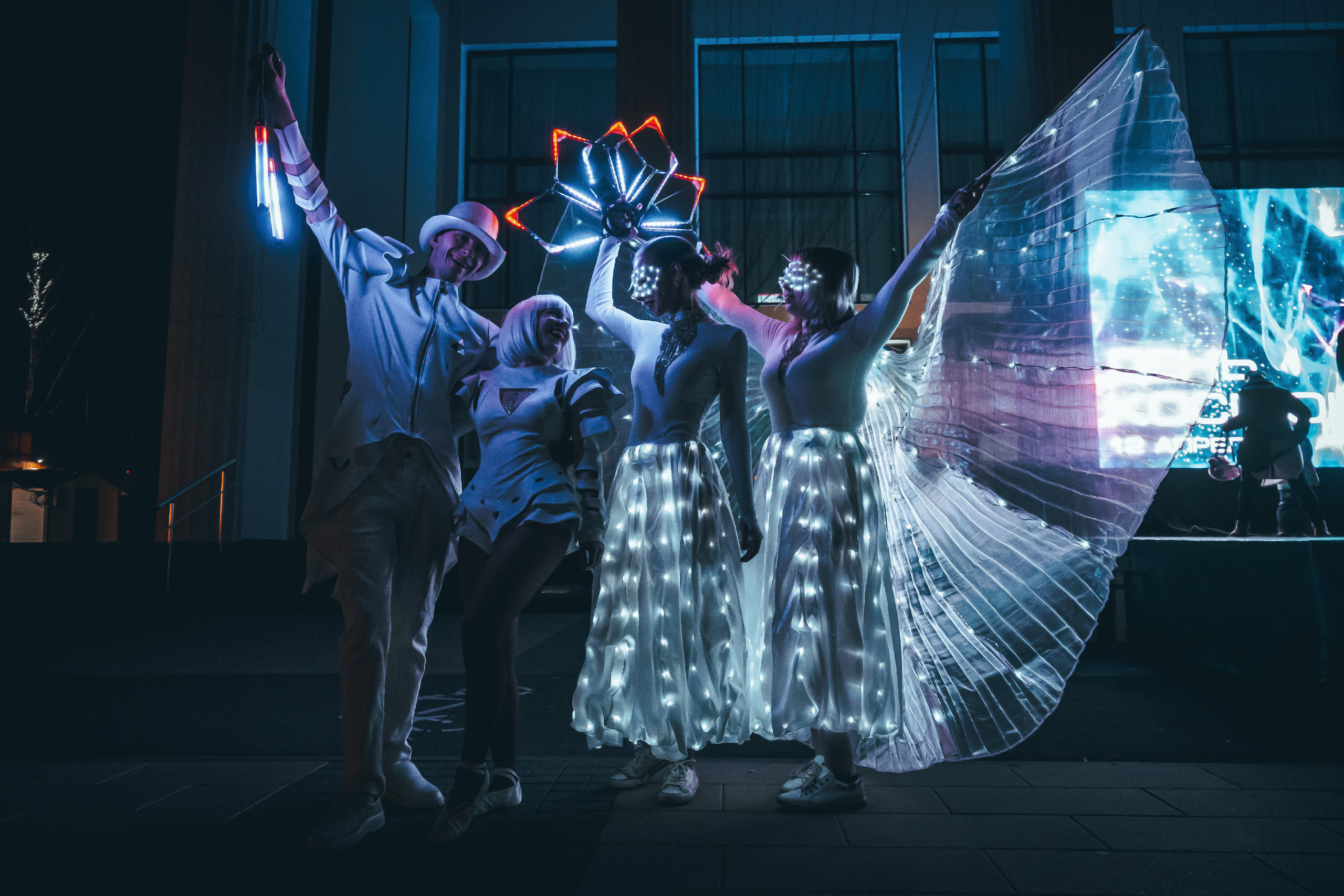 Шоу-Проект «Lando's Band» (Фаер Шоу Москва). Фотограф-анималист в Москве Юлия Лайхо