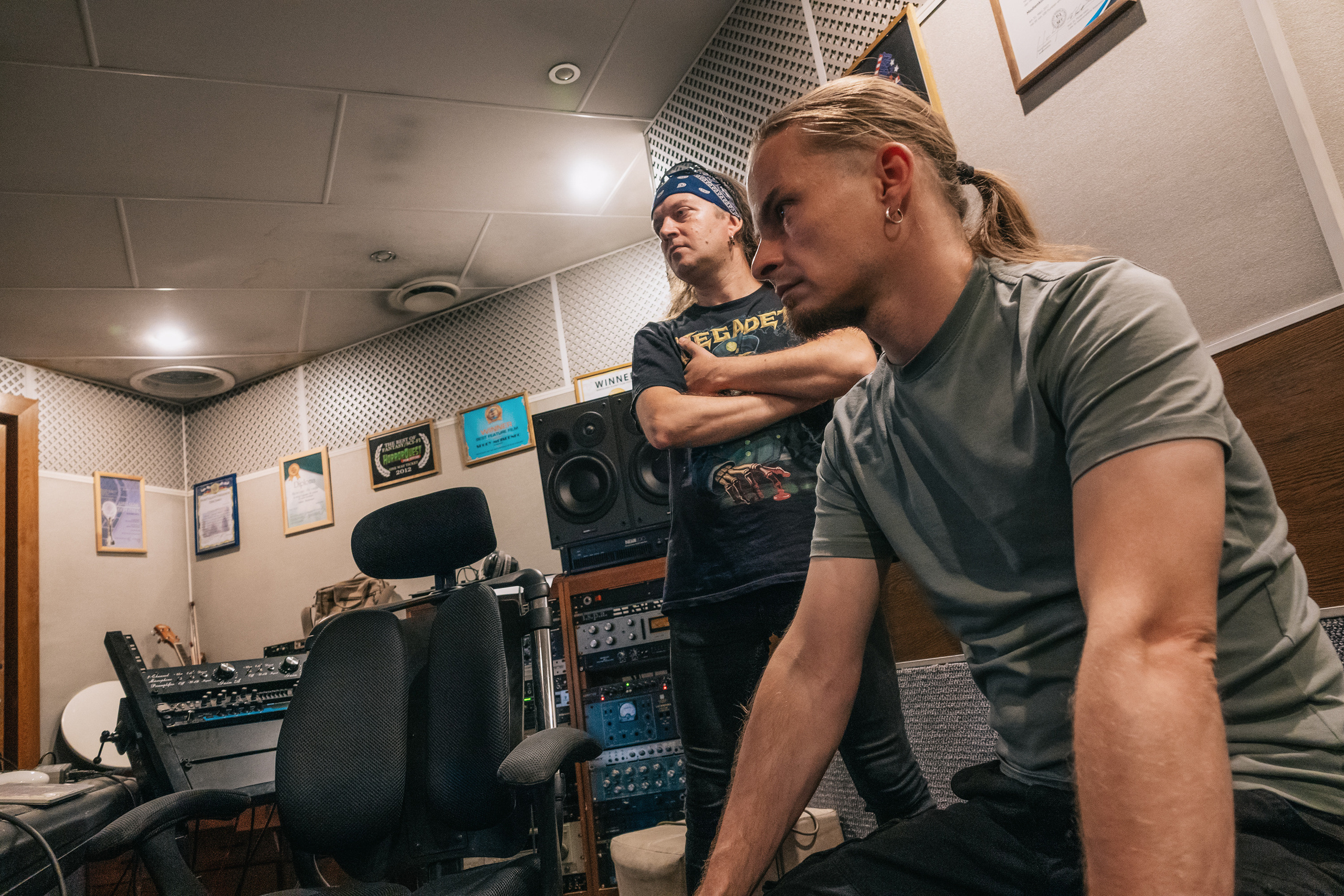 Запись нового альбома группы Shadow Host часть 2. Фотограф-анималист в Москве Юлия Лайхо