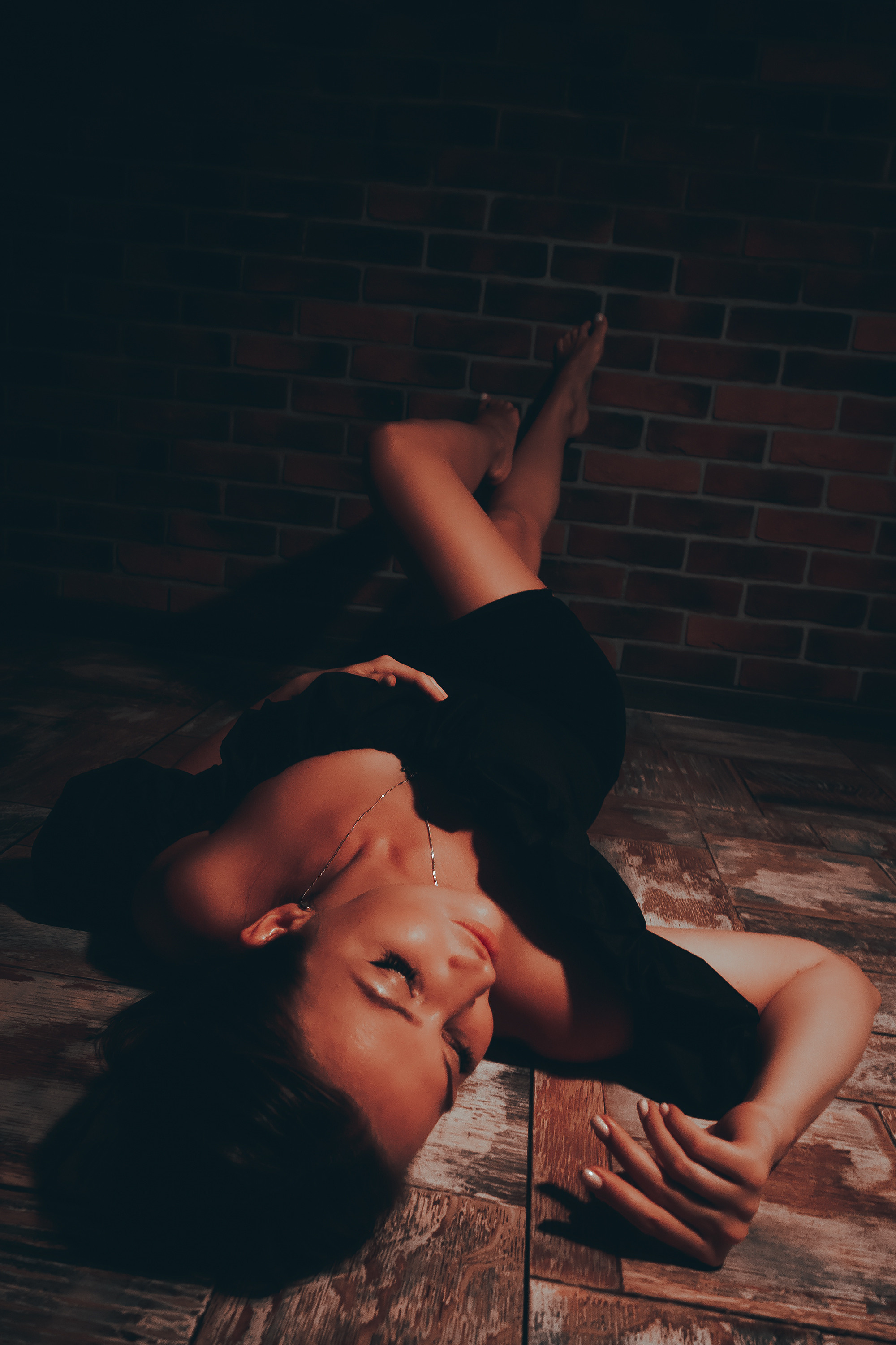 Юля в цветном свете. Фотограф-анималист в Москве Юлия Лайхо