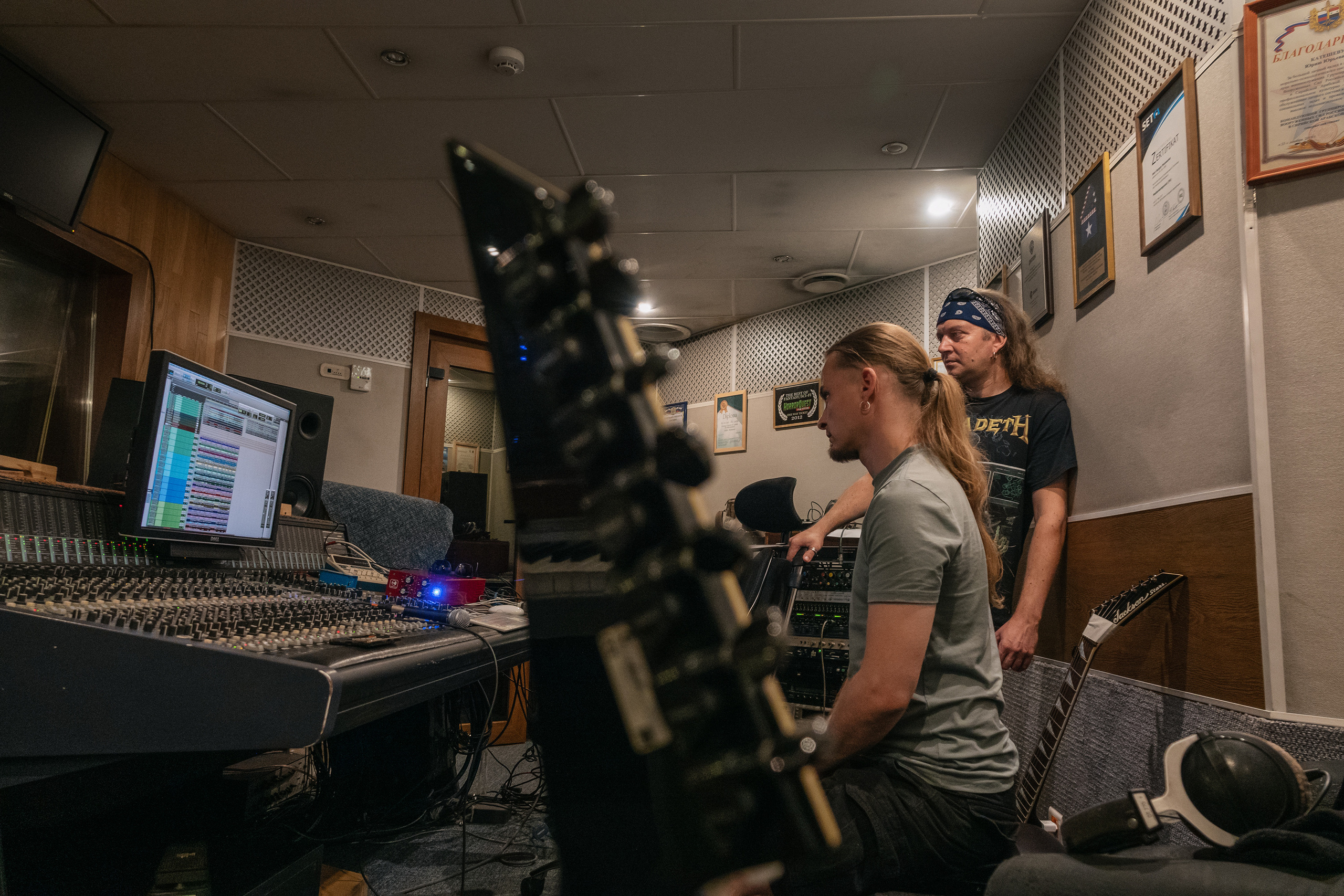 Запись нового альбома группы Shadow Host часть 2. Фотограф-анималист в Москве Юлия Лайхо