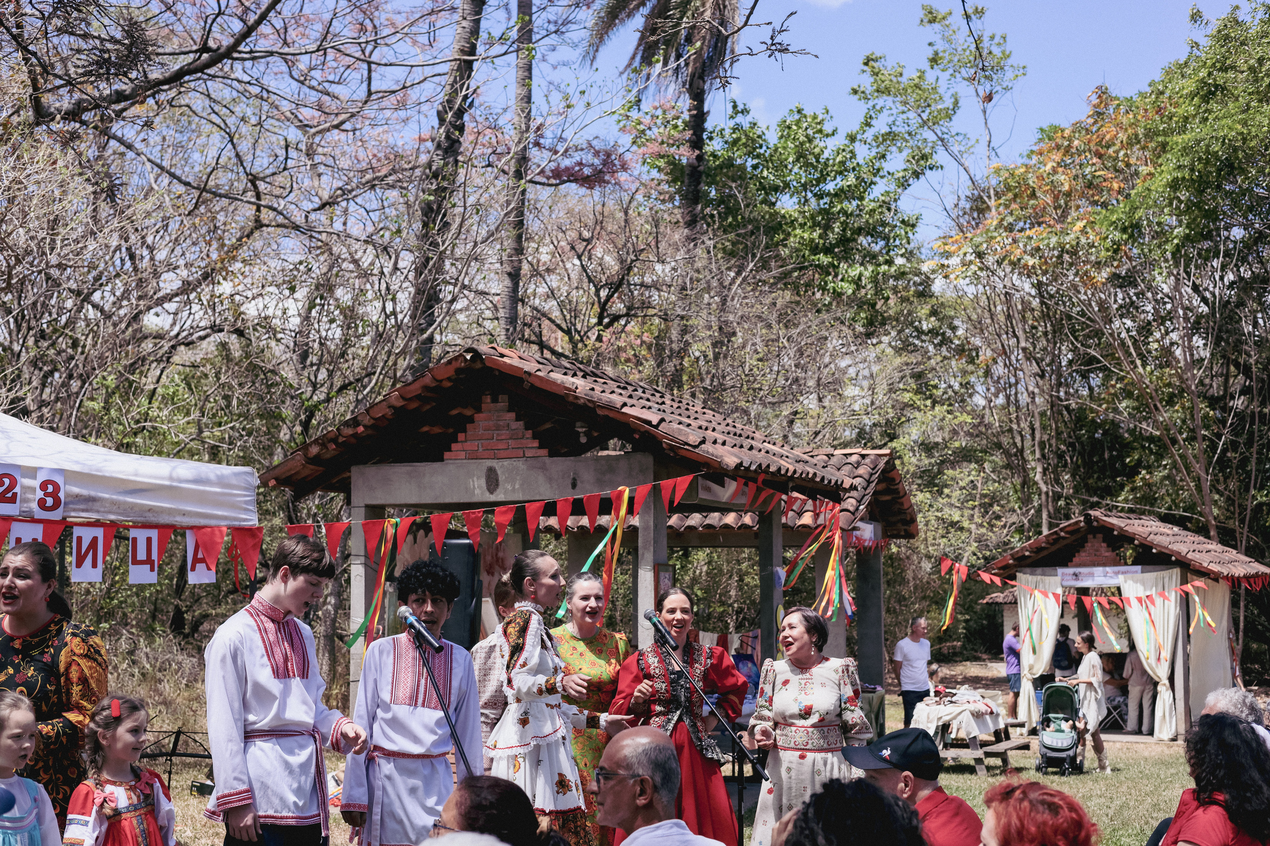 Shrovetide In Russian style. Family, portrait, content photo in Costa Rica Evgeniya Besprozvannykh