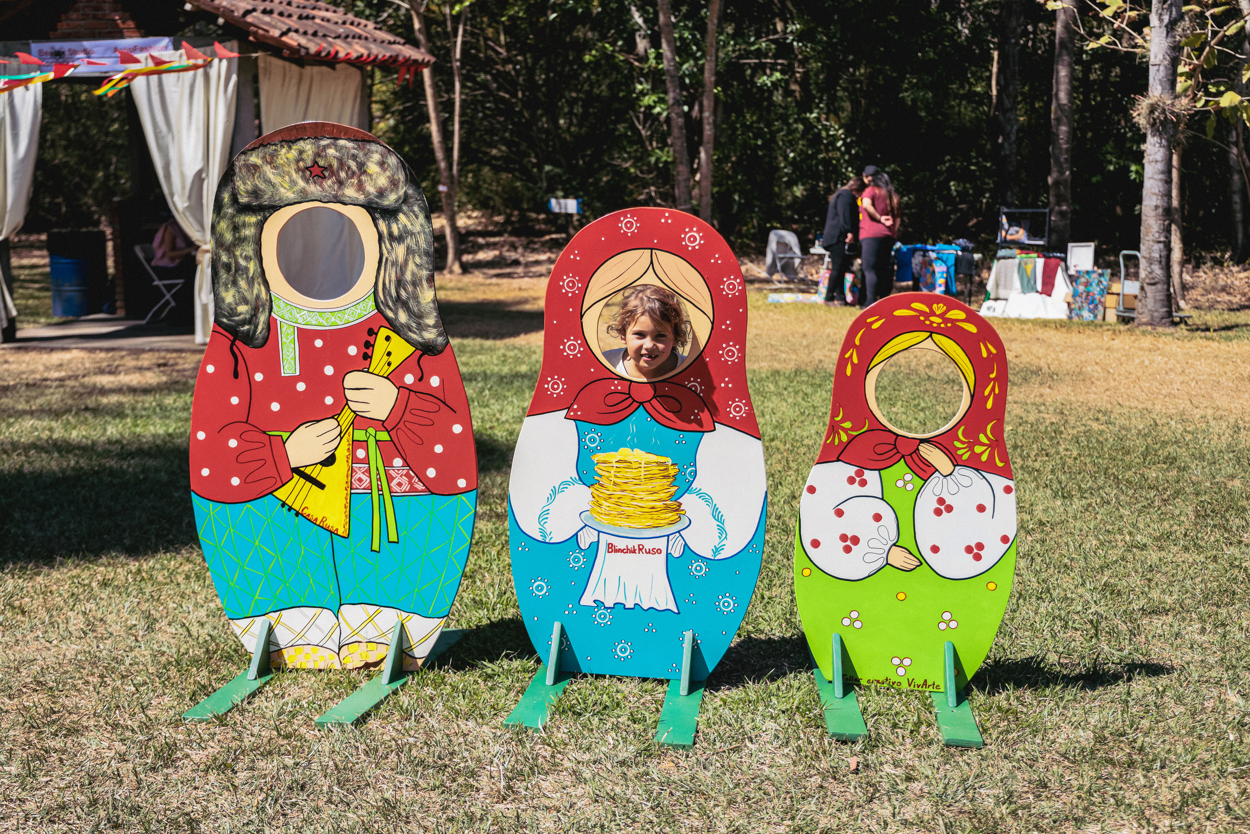 Shrovetide In Russian style. Family, portrait, content photo in Costa Rica Evgeniya Besprozvannykh