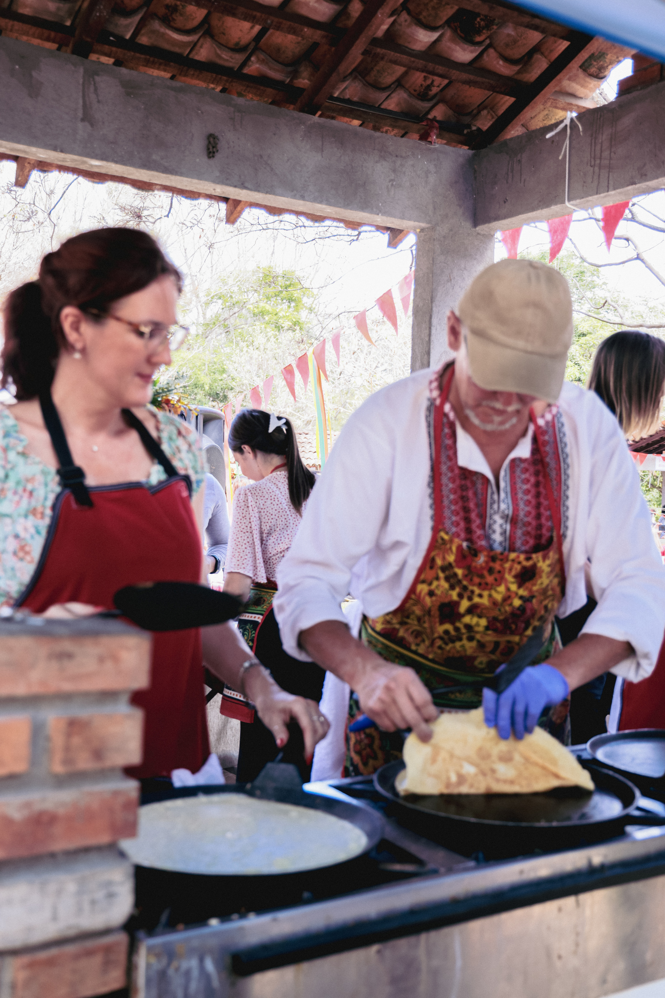 Shrovetide In Russian style. Family, portrait, content photo in Costa Rica Evgeniya Besprozvannykh