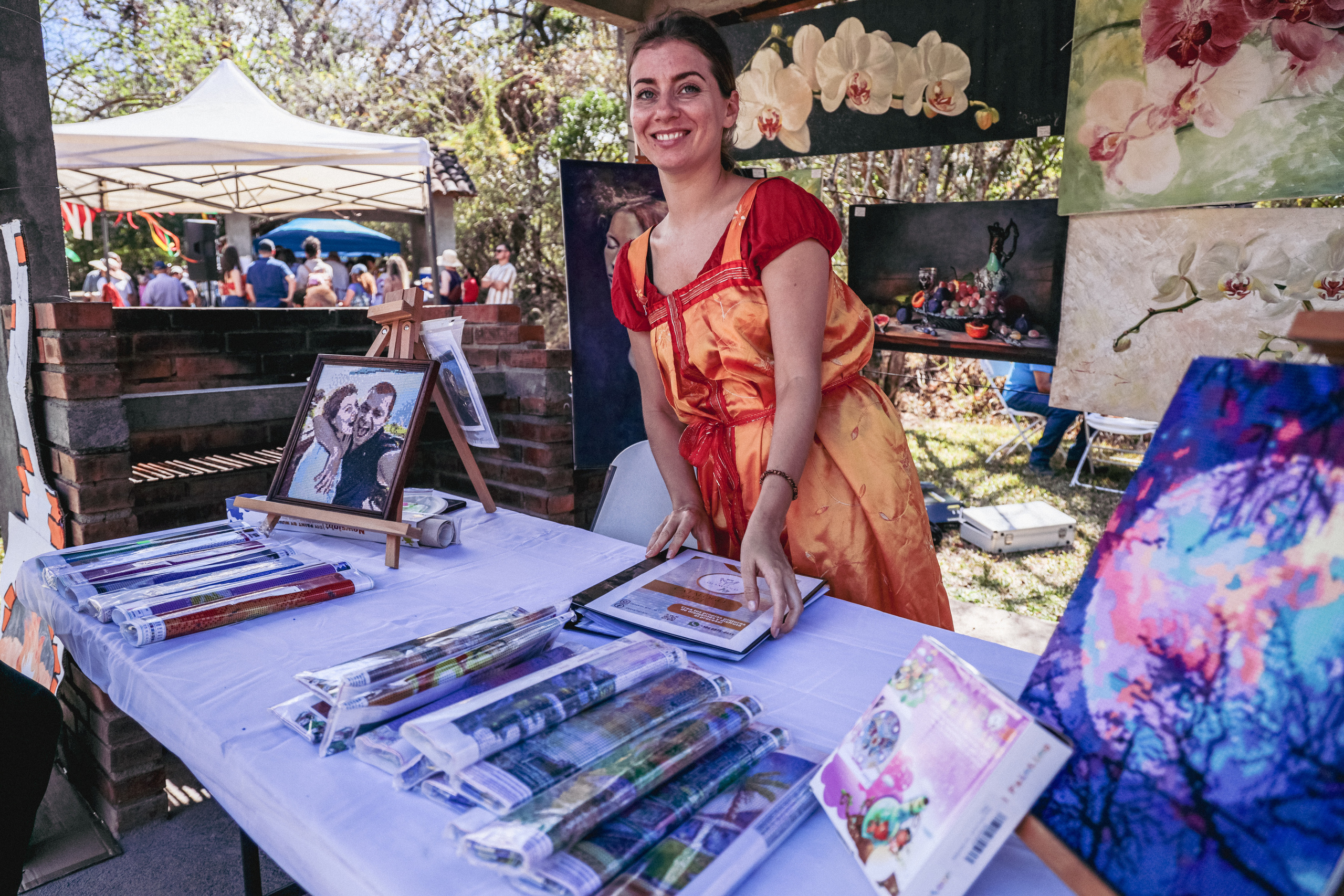 Shrovetide In Russian style. Family, portrait, content photo in Costa Rica Evgeniya Besprozvannykh