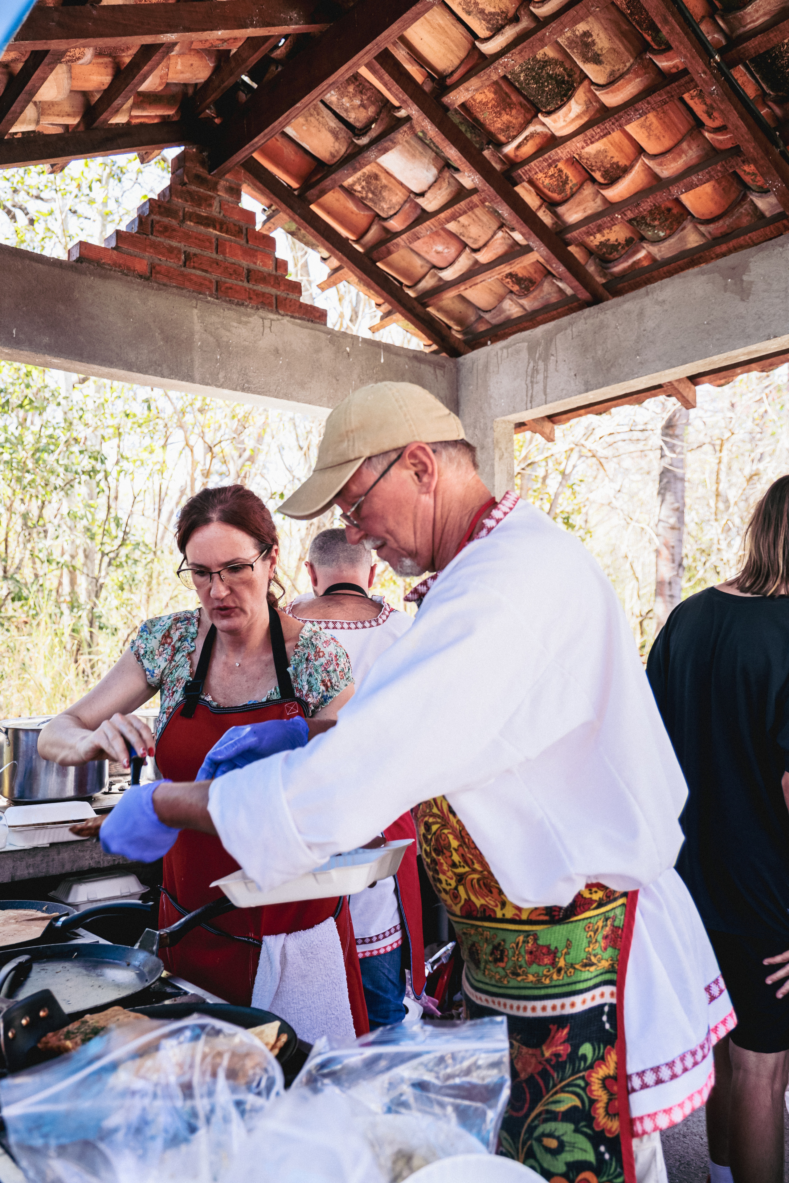 Shrovetide In Russian style. Family, portrait, content photo in Costa Rica Evgeniya Besprozvannykh