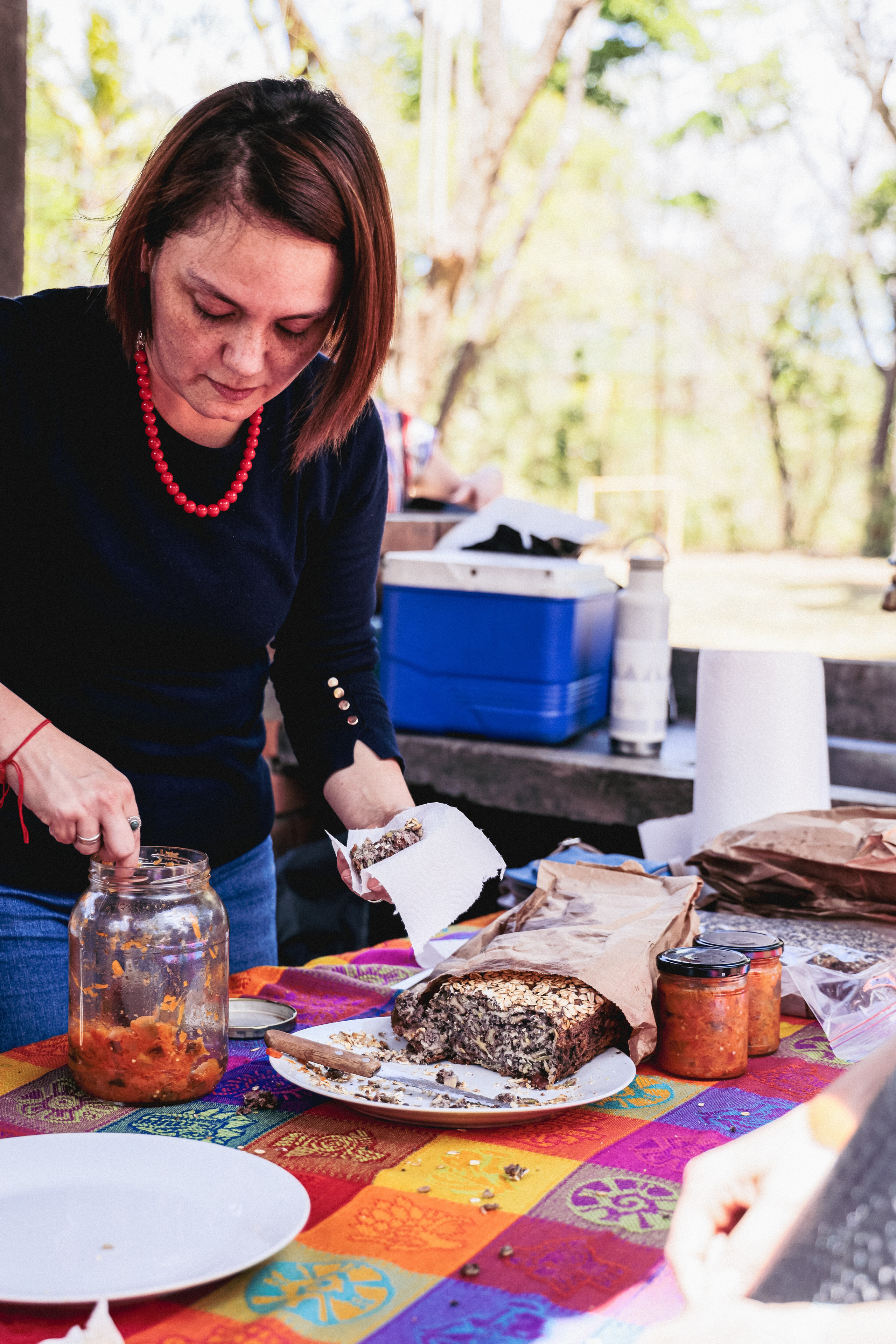 Shrovetide In Russian style. Family, portrait, content photo in Costa Rica Evgeniya Besprozvannykh