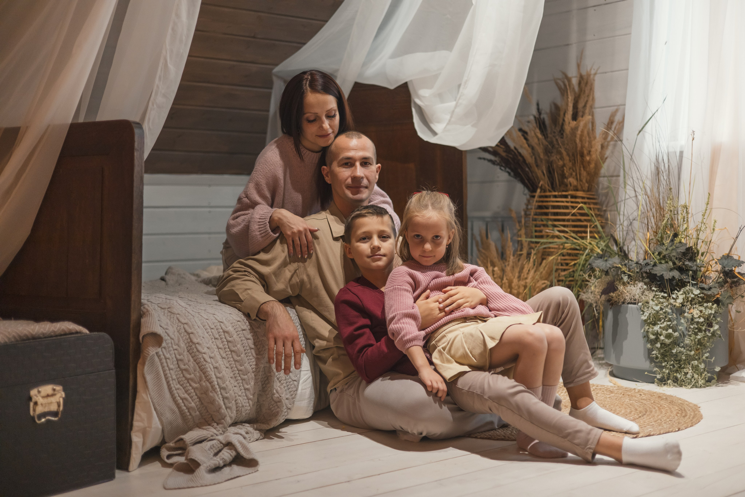 Ксения, Никита, Артём и Ева. Семейный фотограф Москва, Раменское, Егорьевск Наталья Сидоренкова