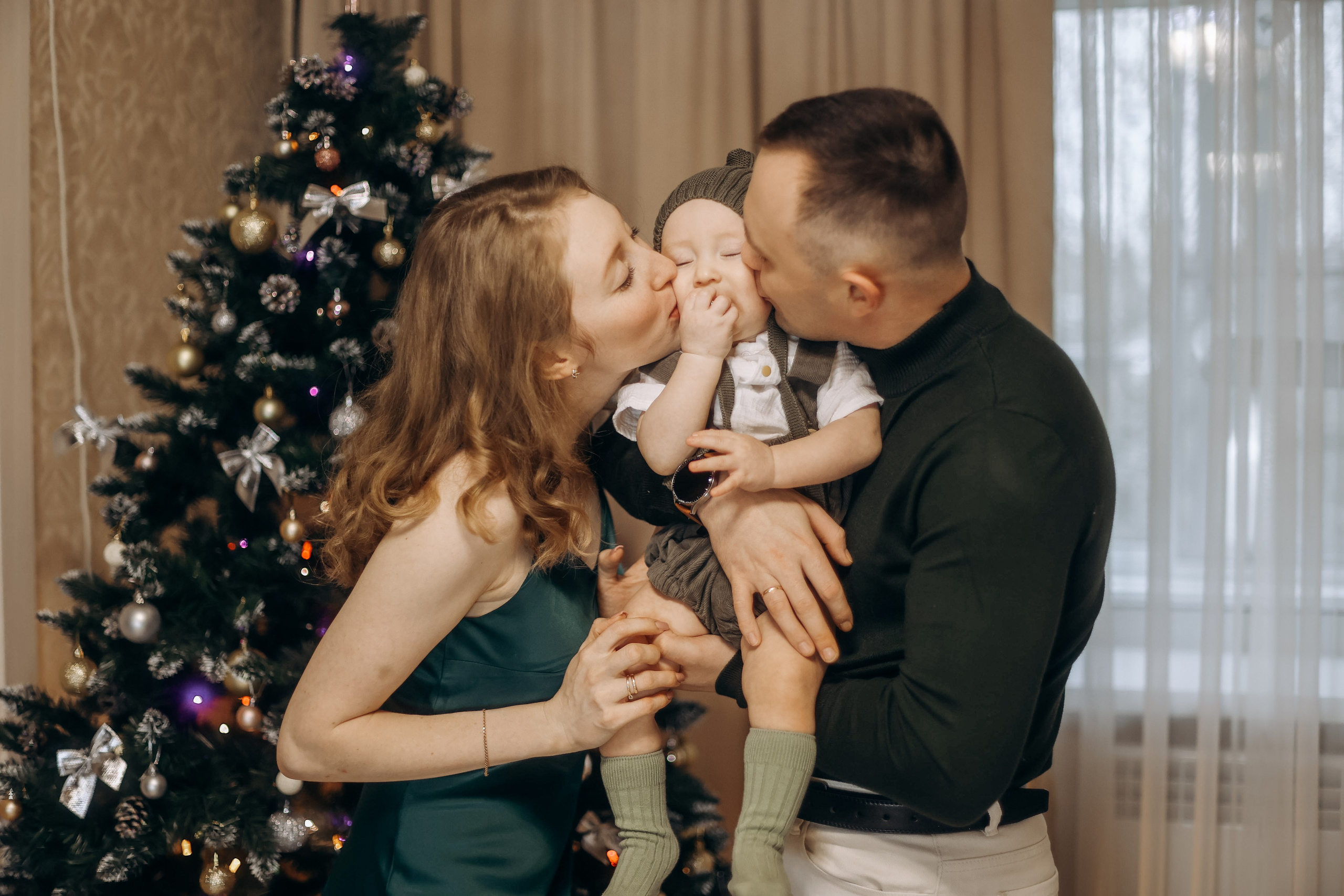 Первая Елка 🎄 для маленького Леши. Детский и Семейный фотограф Елена Карпушина