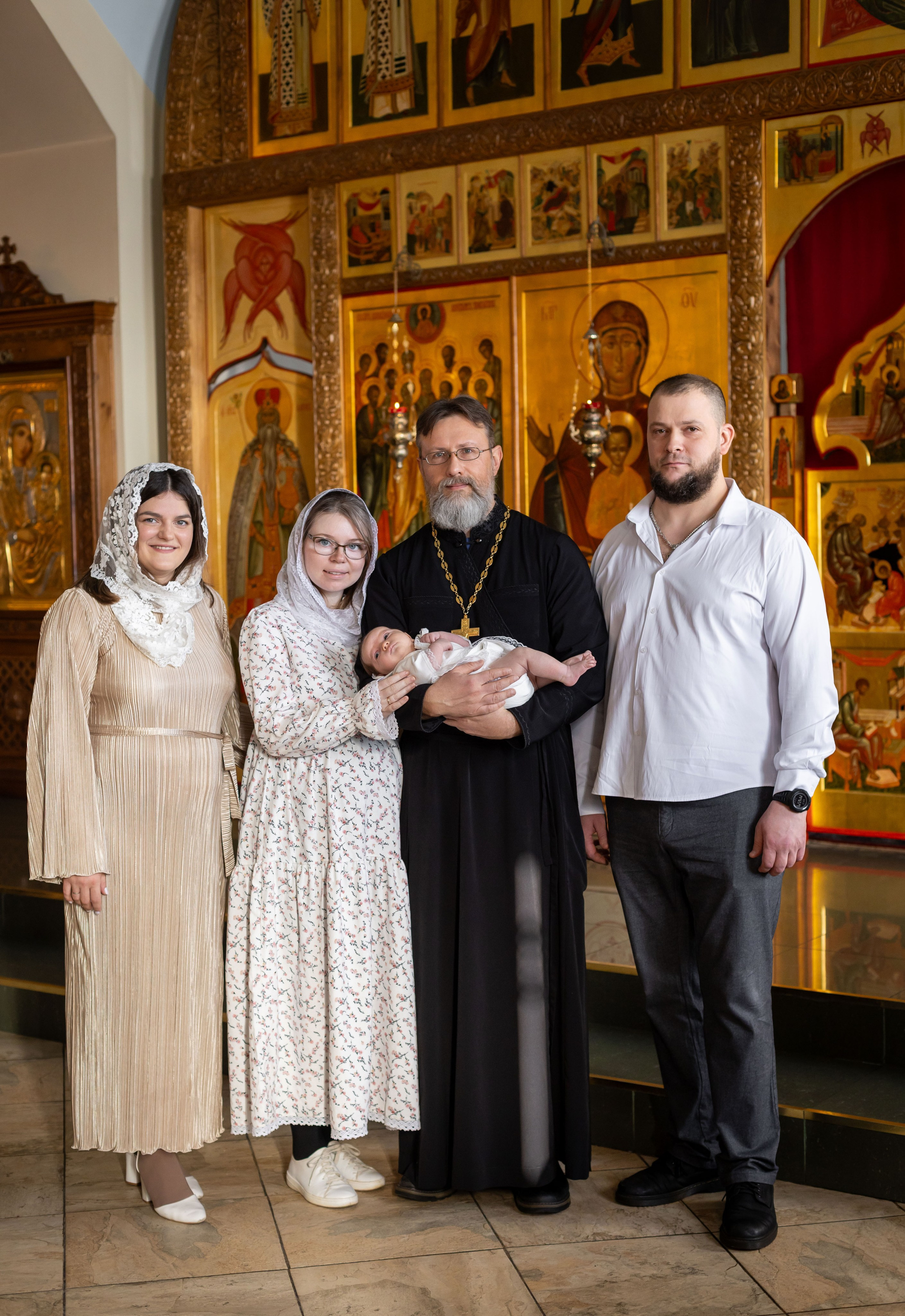 Крещение Милании. Семейный и детский фотограф Анна Петракова