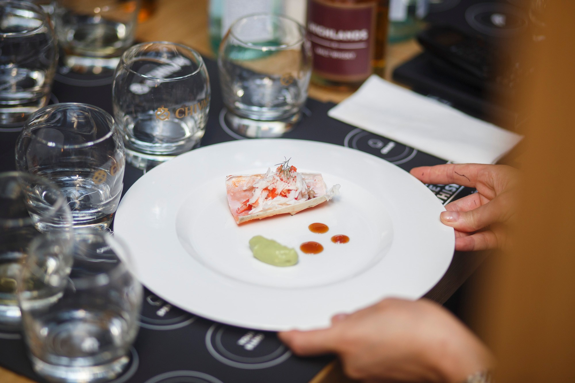 Dinner Chivas. Reportage and staged photographer Natalia Sannikova